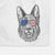 Sammie the German Shepherd Decorative Hand Towel