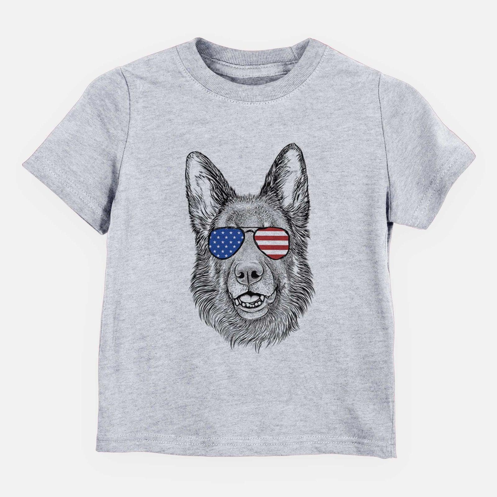 USA Sammie the German Shepherd - Kids/Youth/Toddler Shirt