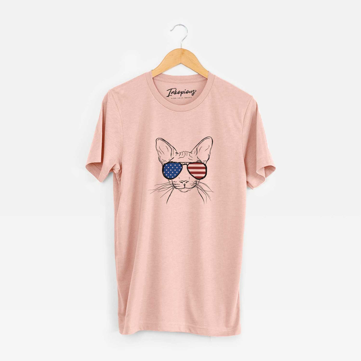 USA Sammy the Spinx Cat - Unisex Crewneck