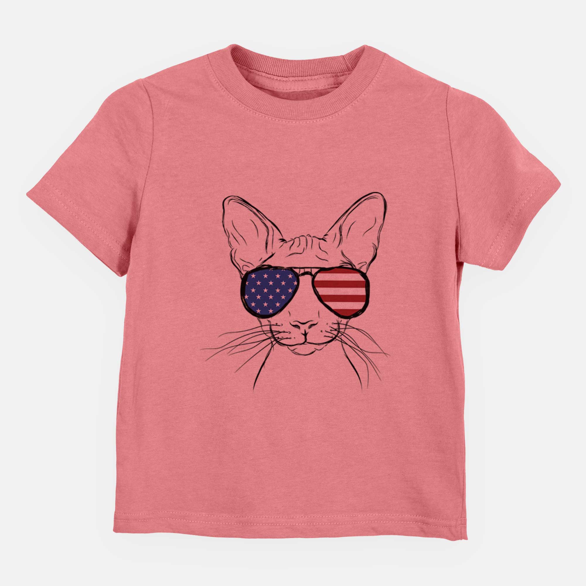 USA Sammy the Spinx Cat - Kids/Youth/Toddler Shirt