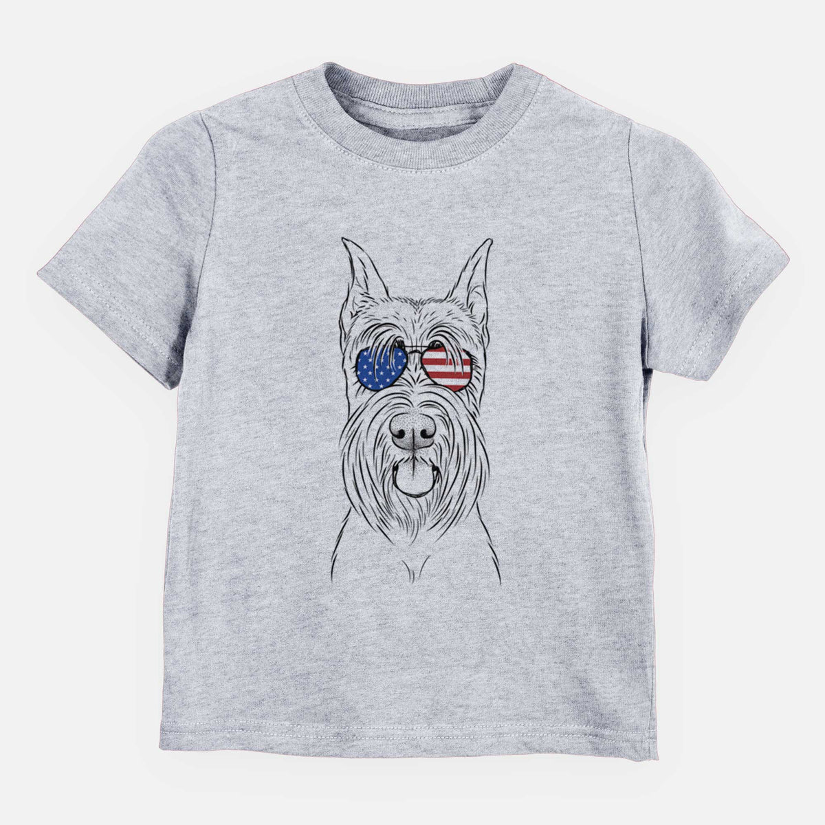 USA Samuel the Standard Schnauzer - Kids/Youth/Toddler Shirt