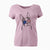 USA Samuel the Boston Terrier - Women's Perfect V-neck Shirt