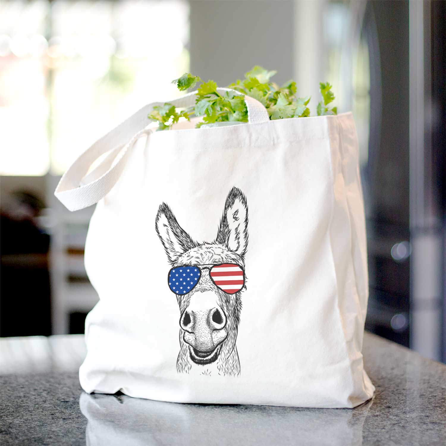 Samule the Donkey - Tote Bag