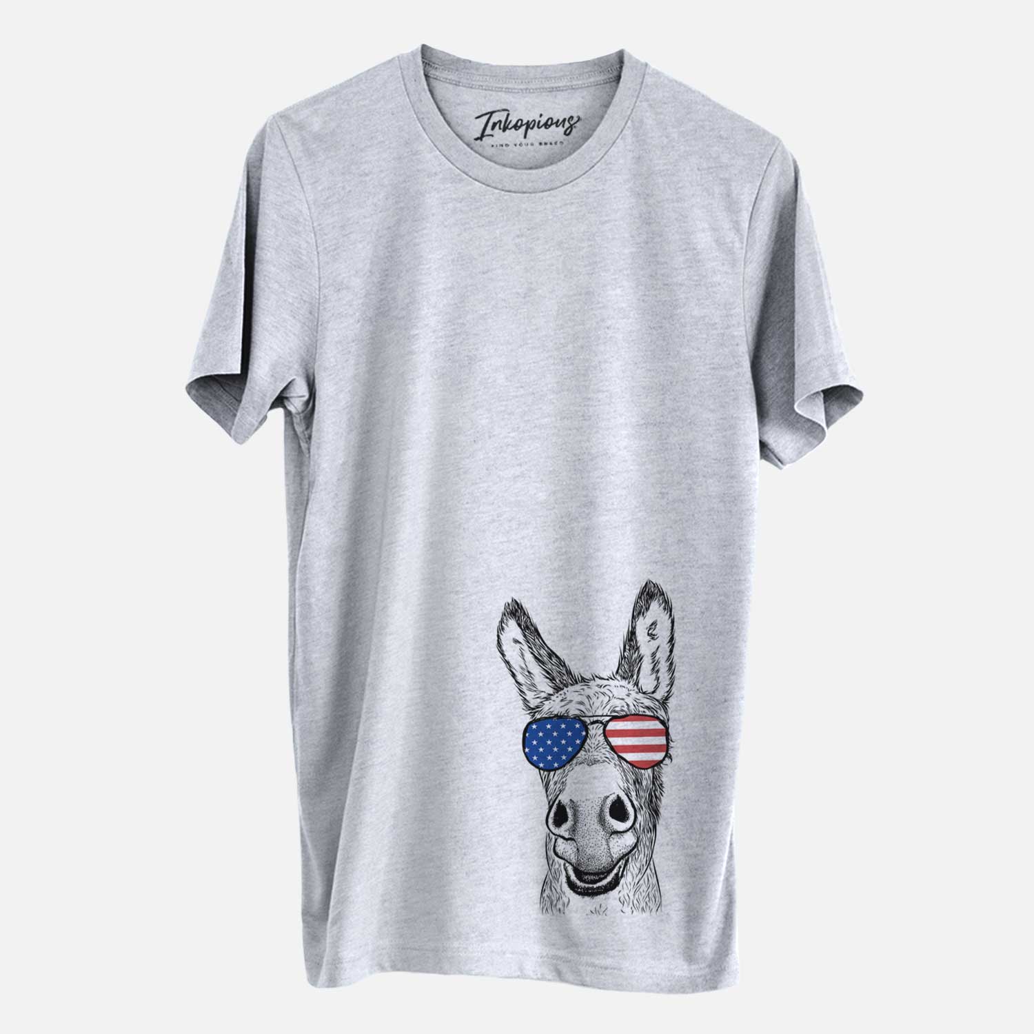 USA Samule the Donkey - Unisex Crewneck