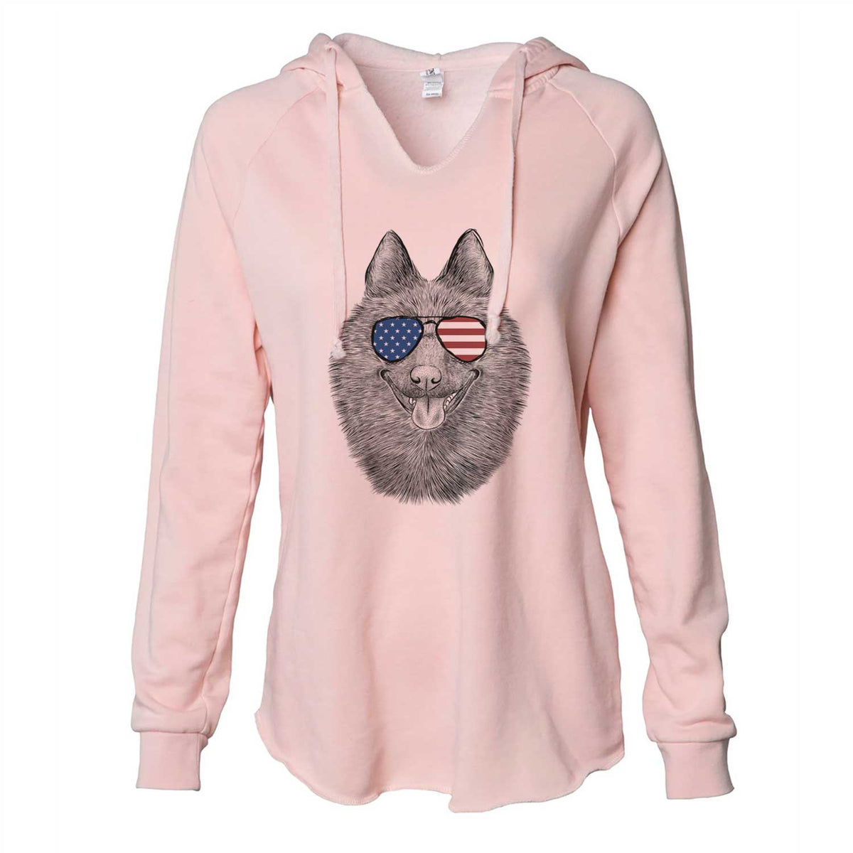 USA Sander the Schipperke - Cali Wave Hooded Sweatshirt