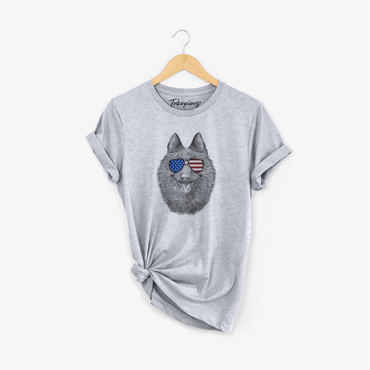 USA Sander the Schipperke - Unisex Crewneck