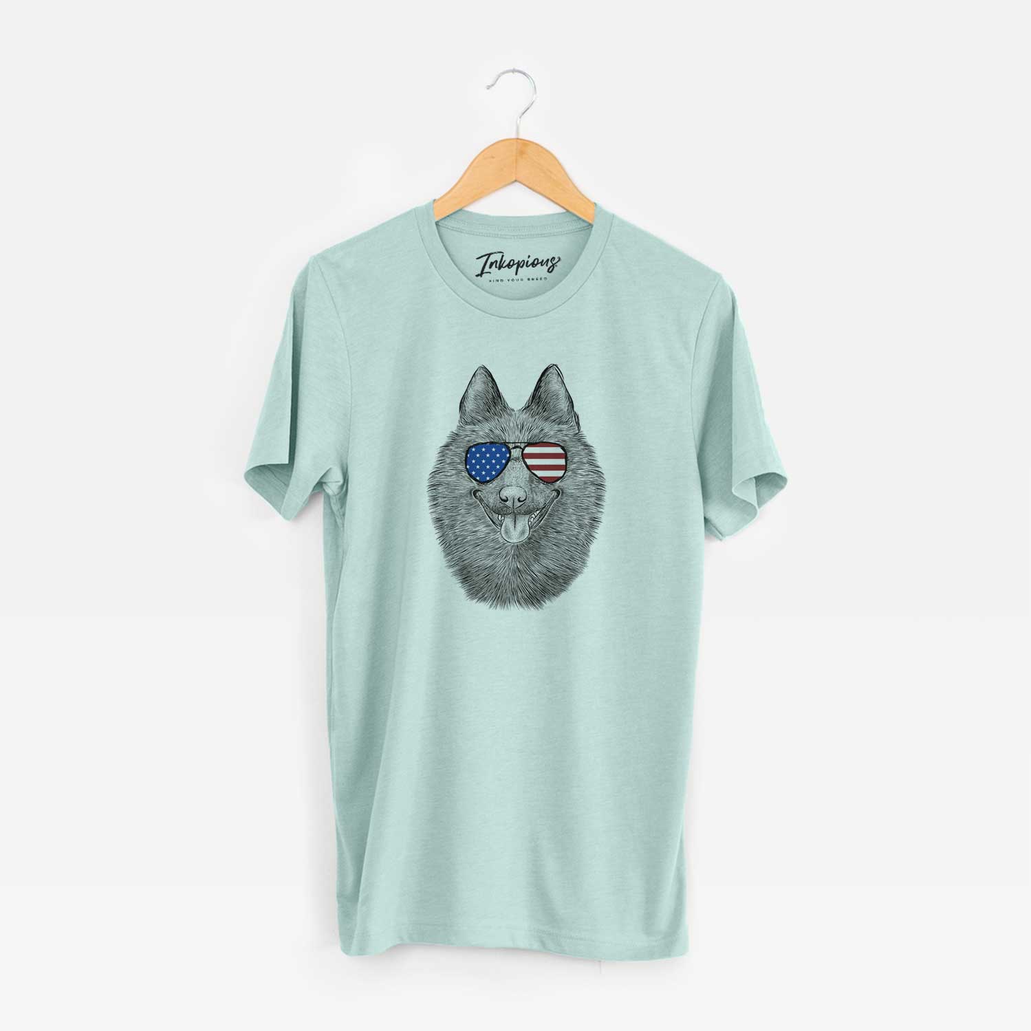 USA Sander the Schipperke - Unisex Crewneck