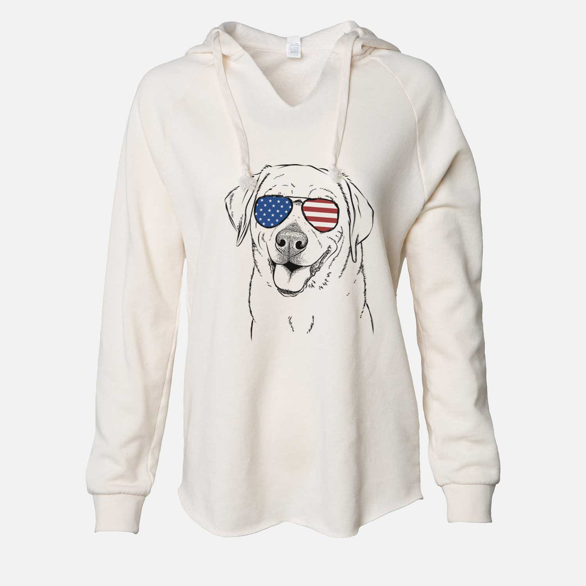 USA Sanford the Labrador Retriever - Cali Wave Hooded Sweatshirt