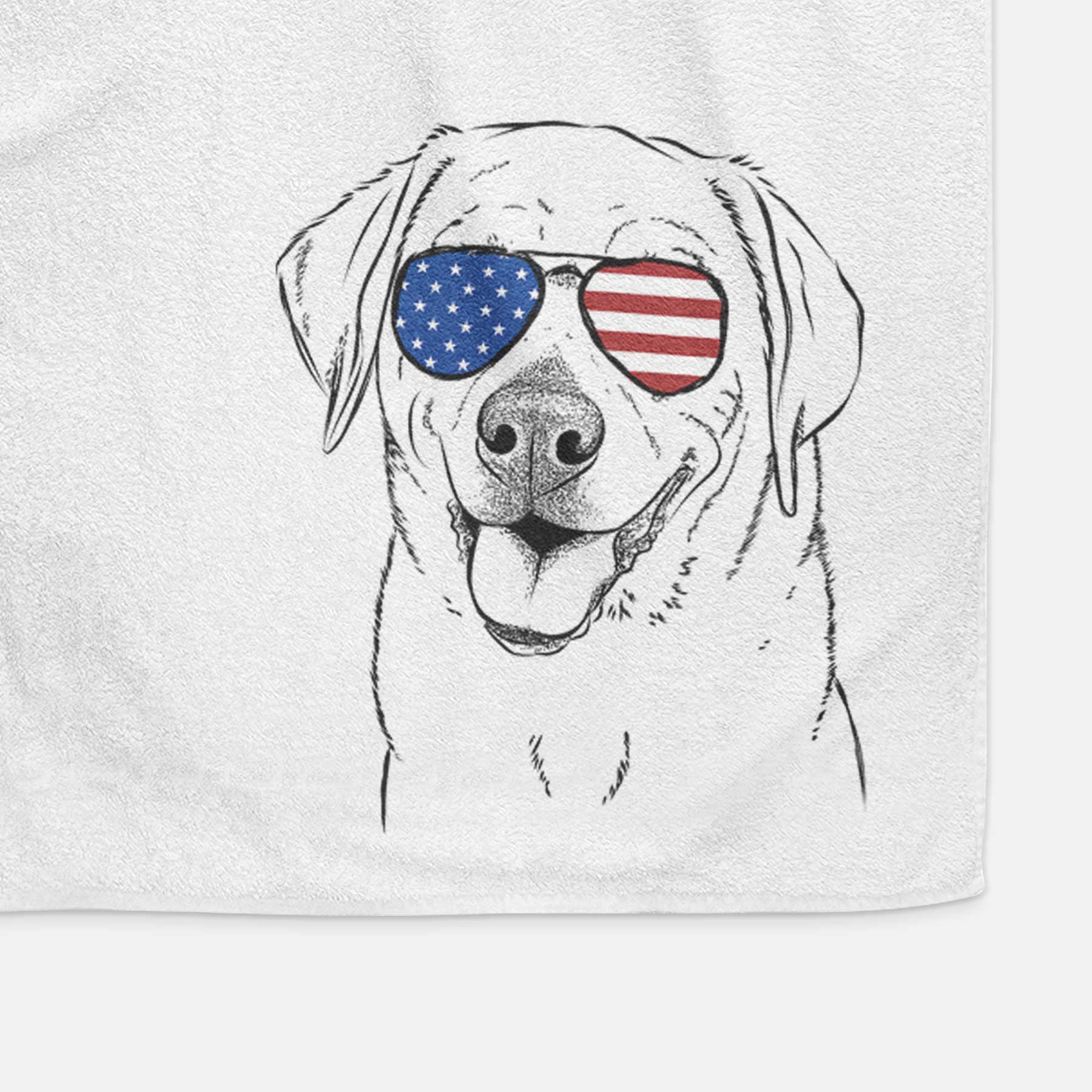 Sanford the Labrador Retriever Decorative Hand Towel