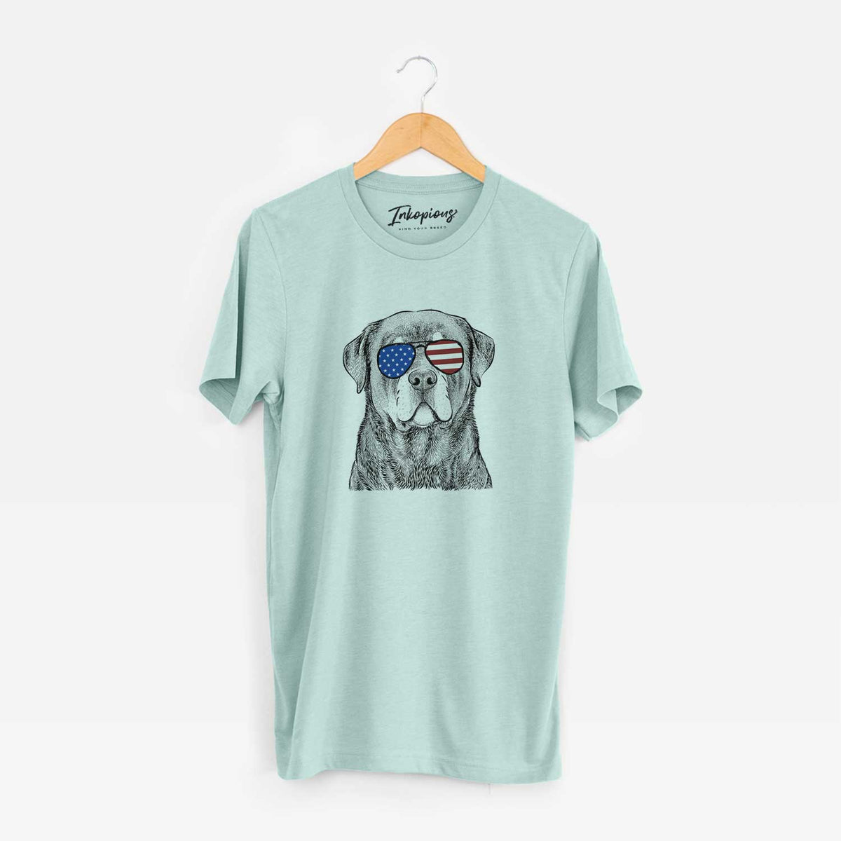 USA Sarge the Rottweiler - Unisex Crewneck