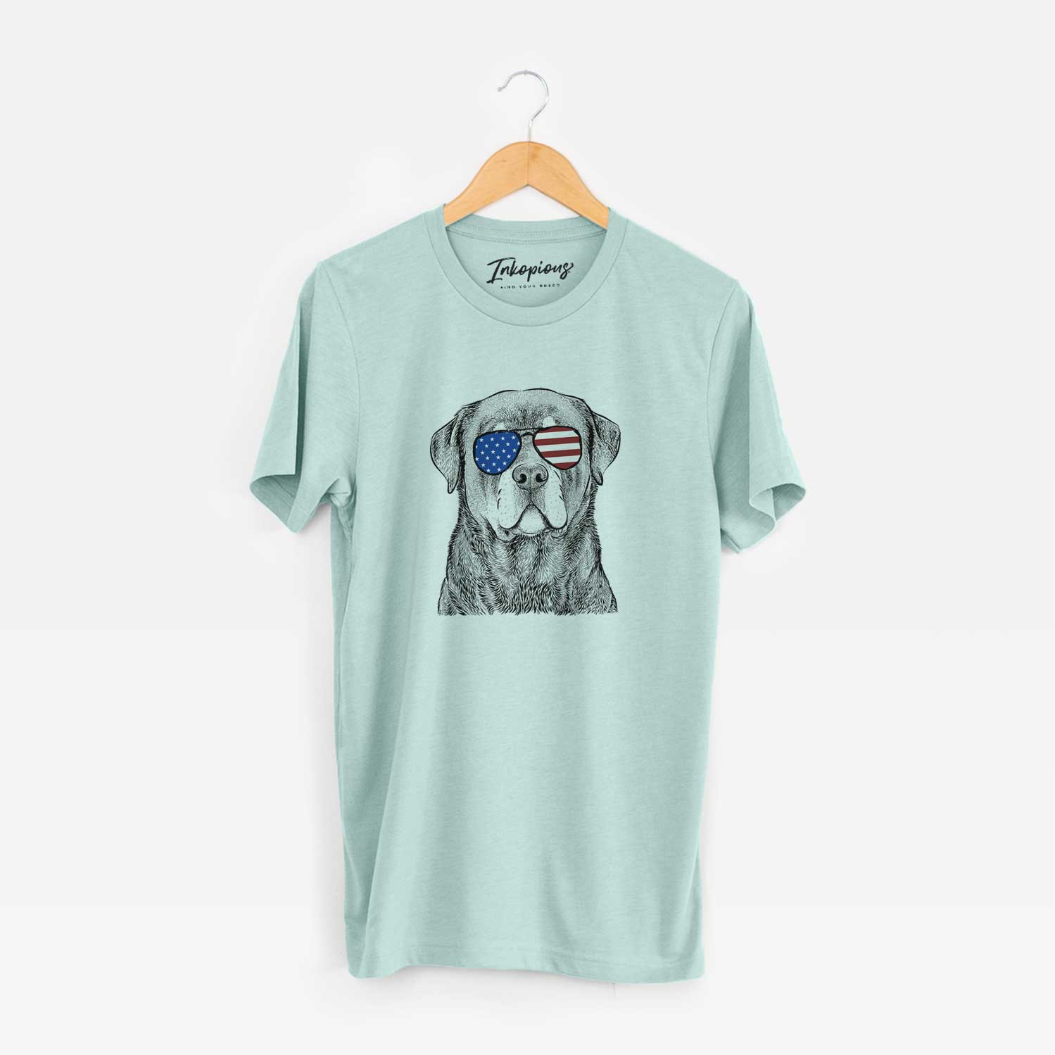 USA Sarge the Rottweiler - Unisex Crewneck