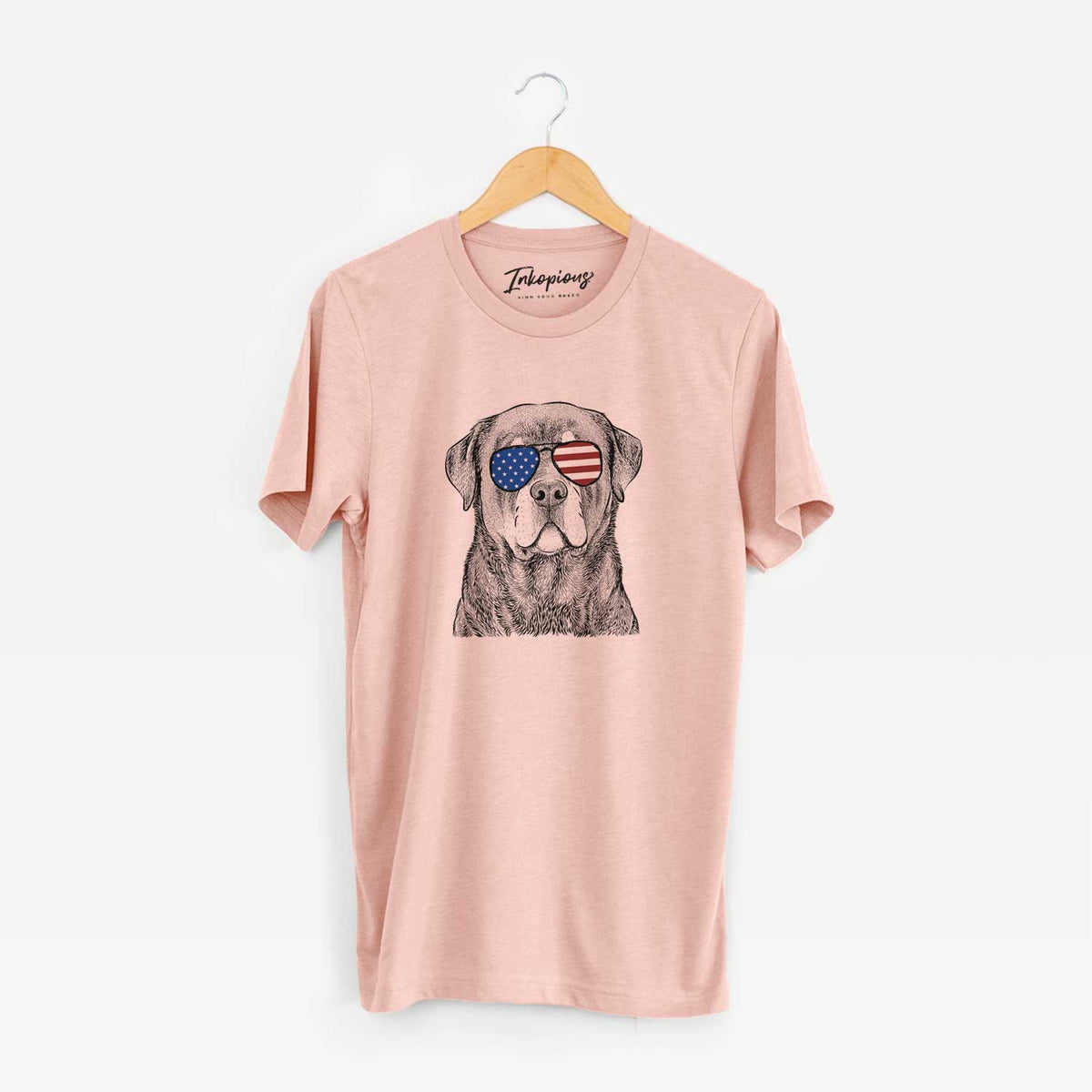 USA Sarge the Rottweiler - Unisex Crewneck