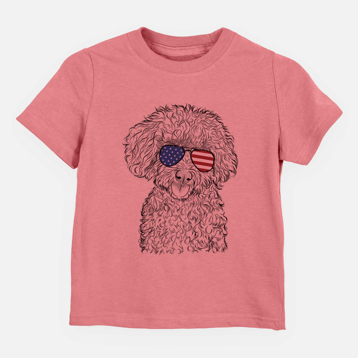 USA Satsu the Micro Teacup Poodle - Kids/Youth/Toddler Shirt