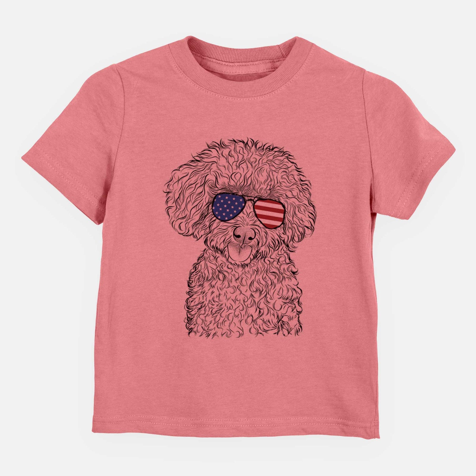 USA Satsu the Micro Teacup Poodle - Kids/Youth/Toddler Shirt