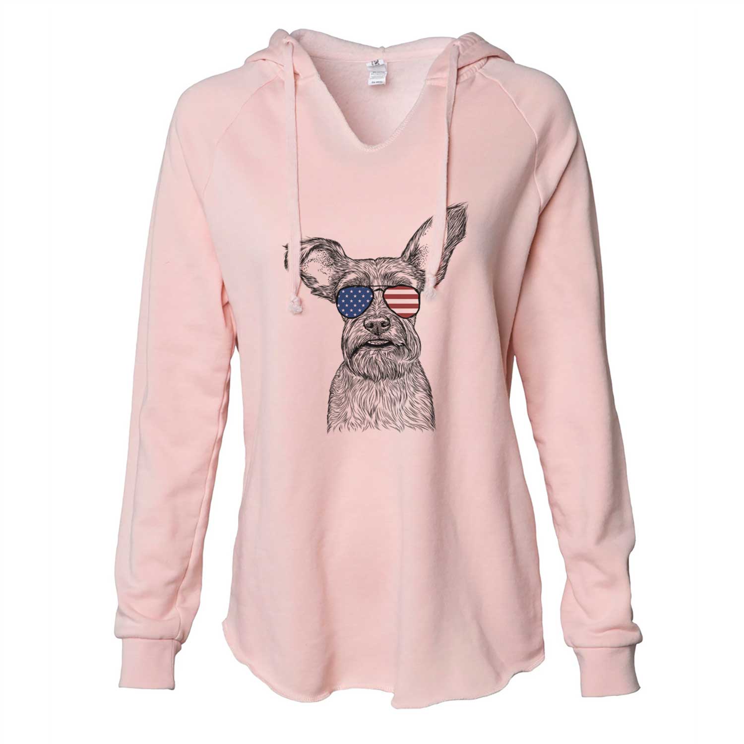 USA Sawyer the Snorkie - Cali Wave Hooded Sweatshirt