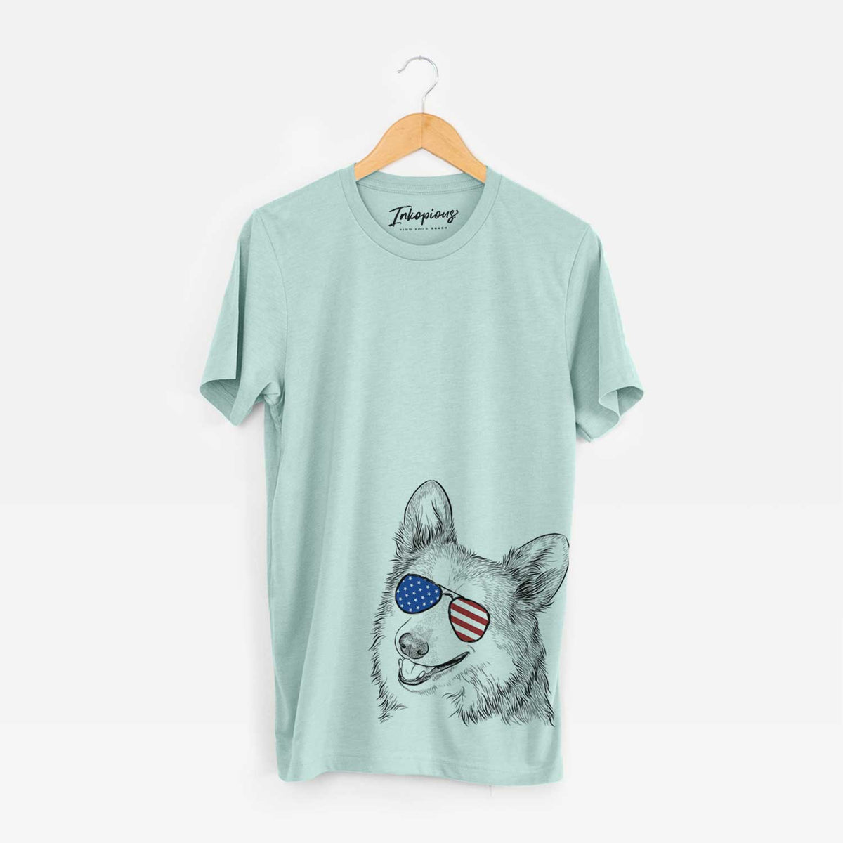 USA Scout the Pembroke Welsh Corgi - Unisex Crewneck