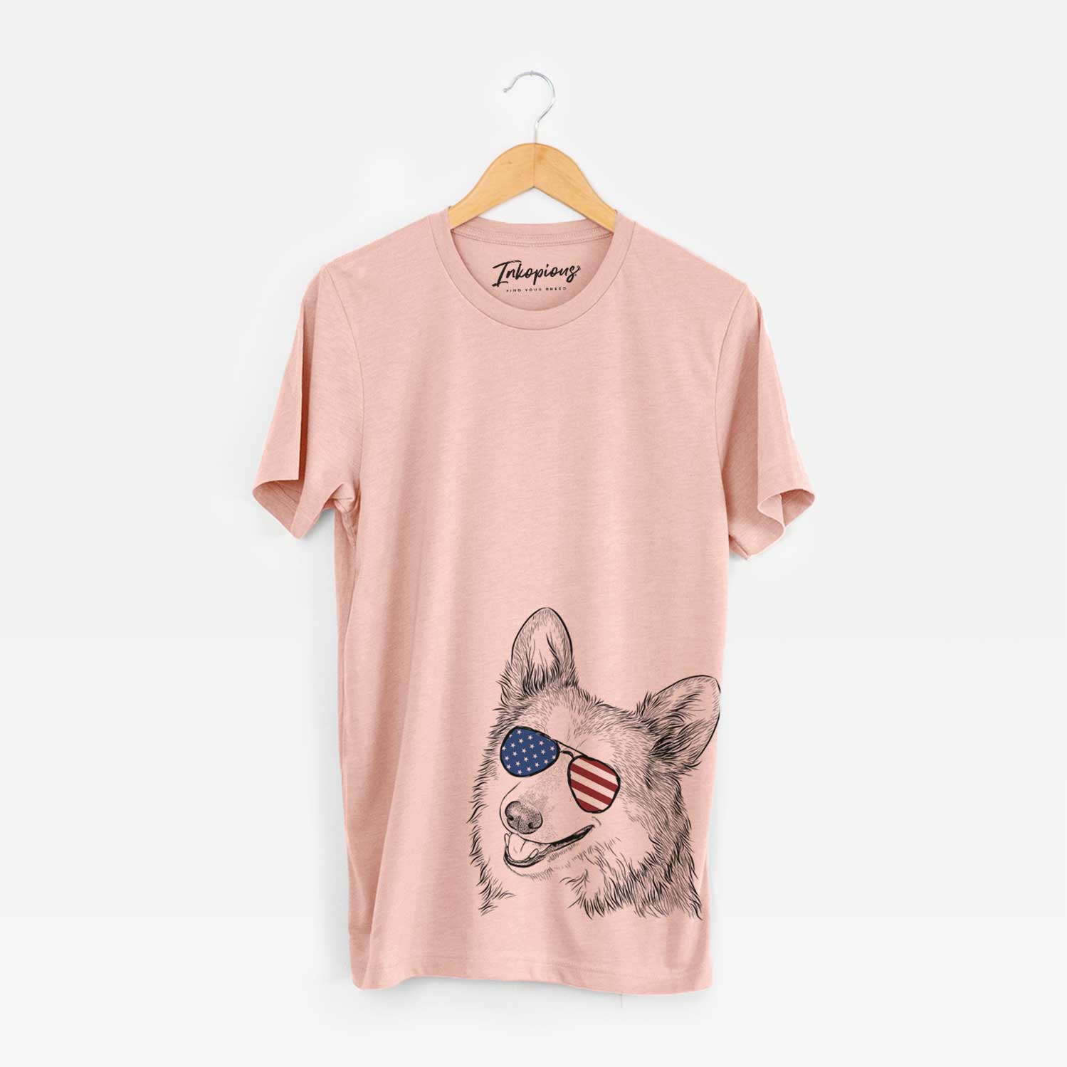 USA Scout the Pembroke Welsh Corgi - Unisex Crewneck