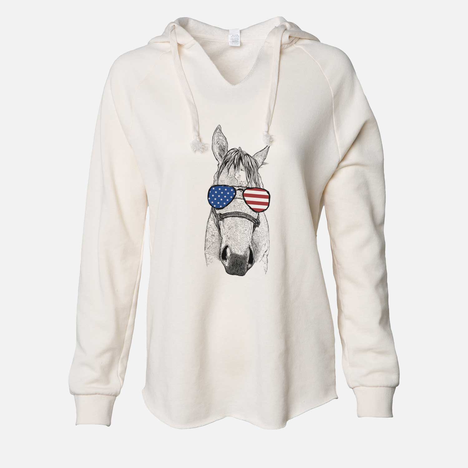 USA SeaBee the Quarter Horse - Cali Wave Hooded Sweatshirt