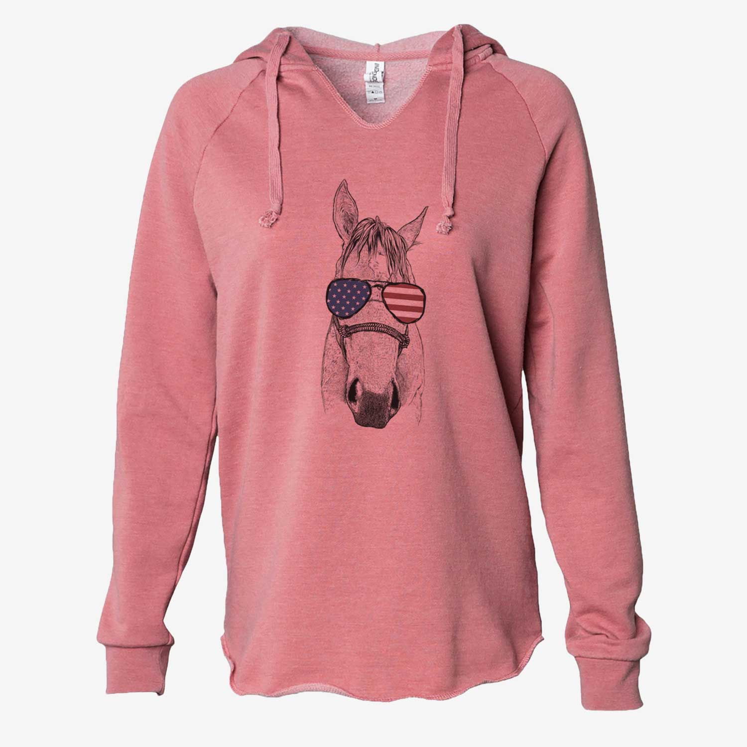 USA SeaBee the Quarter Horse - Cali Wave Hooded Sweatshirt