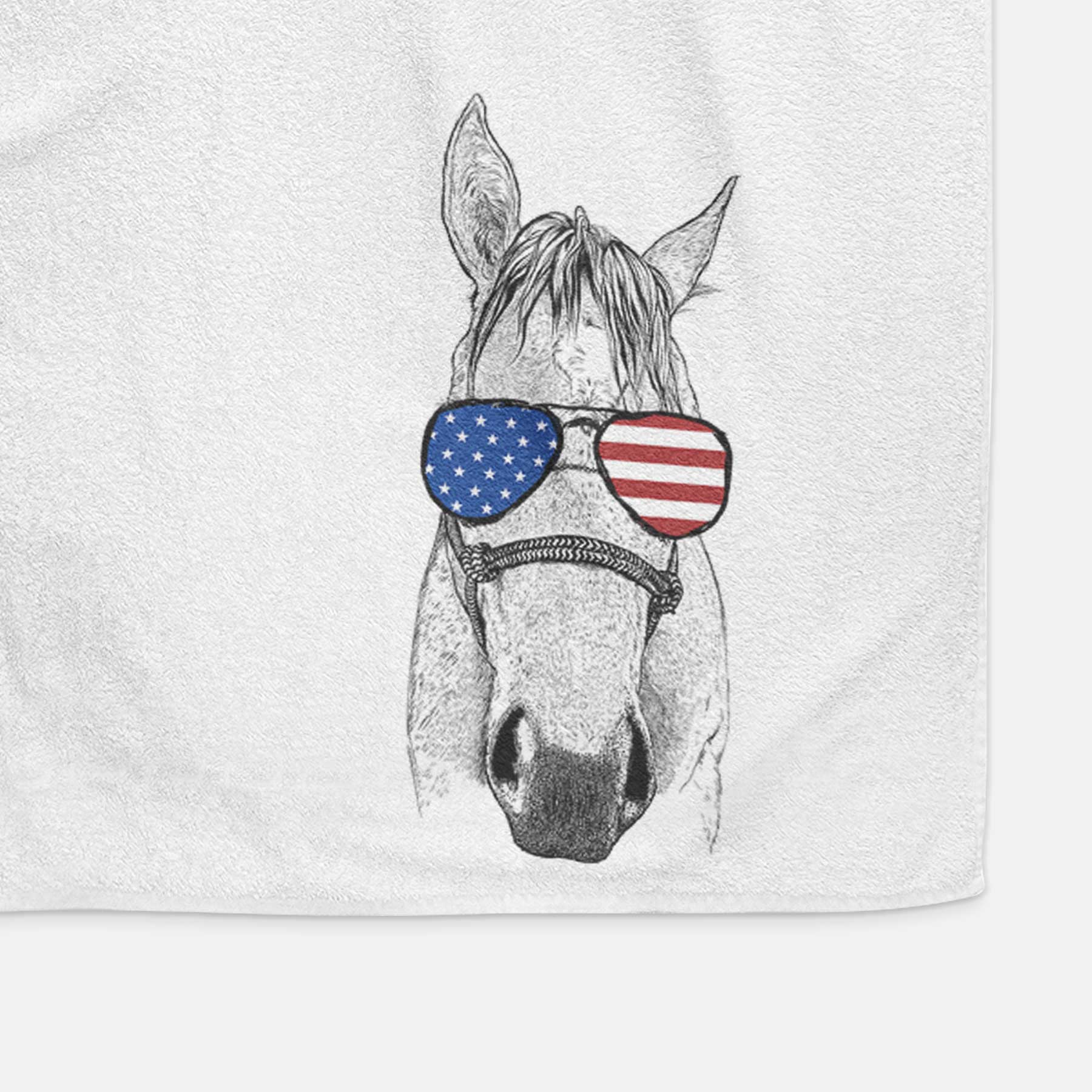 SeaBee the Quarter Horse Decorative Hand Towel