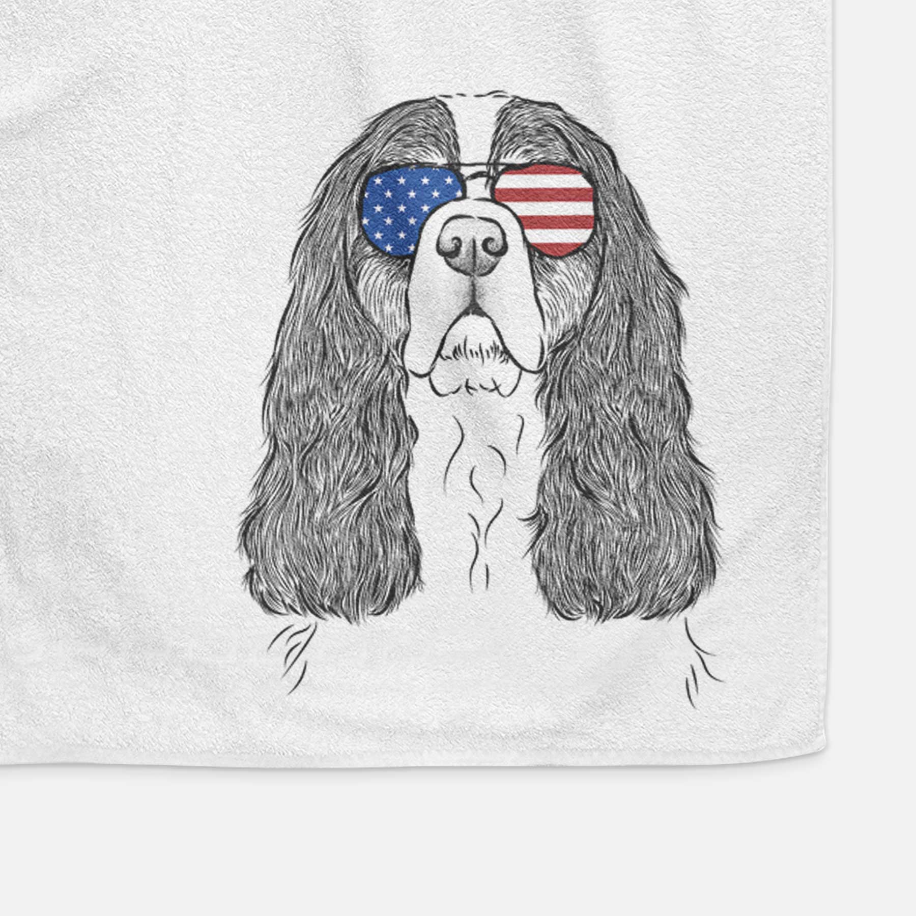 Sebastian the Cavalier King Charles Spaniel Decorative Hand Towel