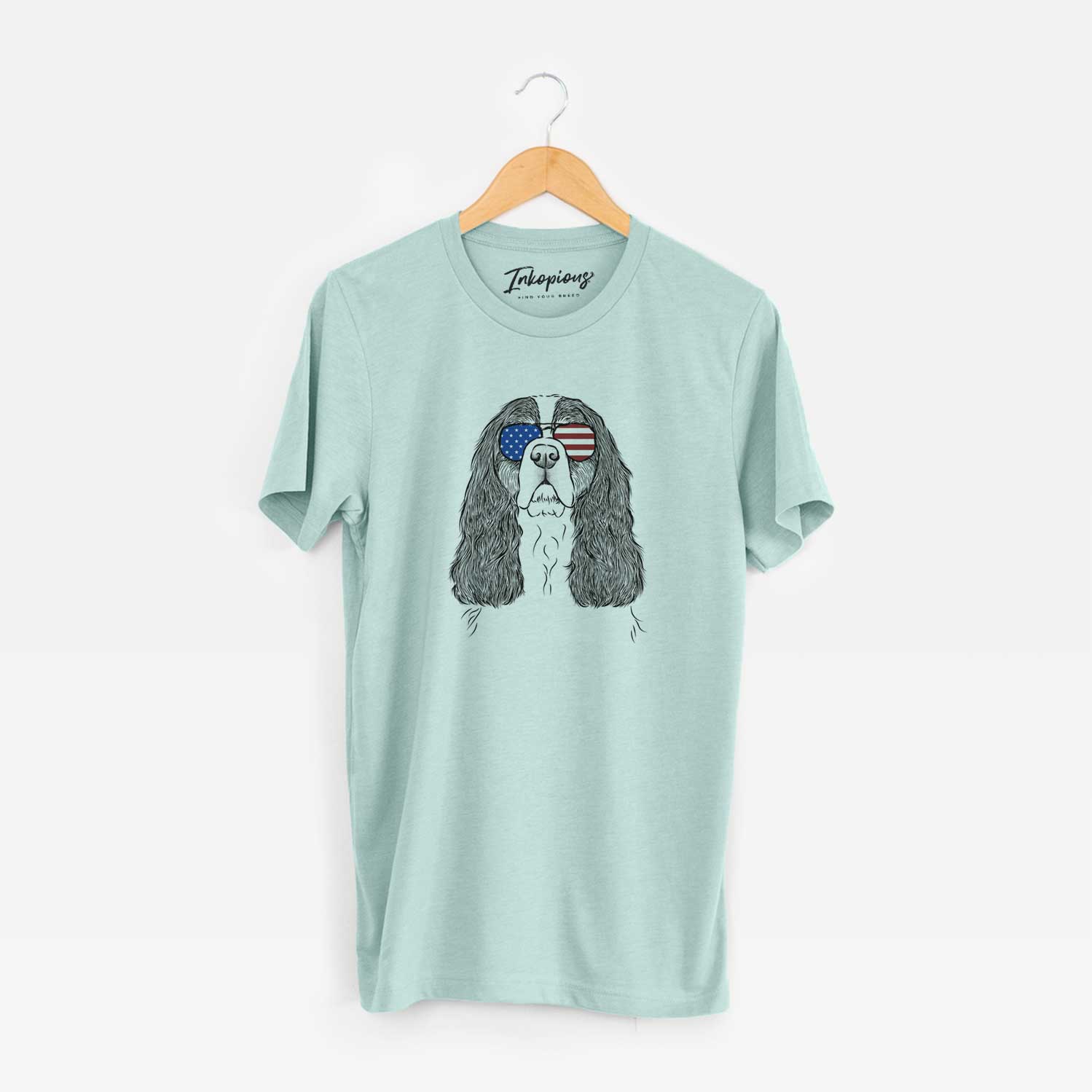 USA Sebastian the Cavalier King Charles Spaniel - Unisex Crewneck