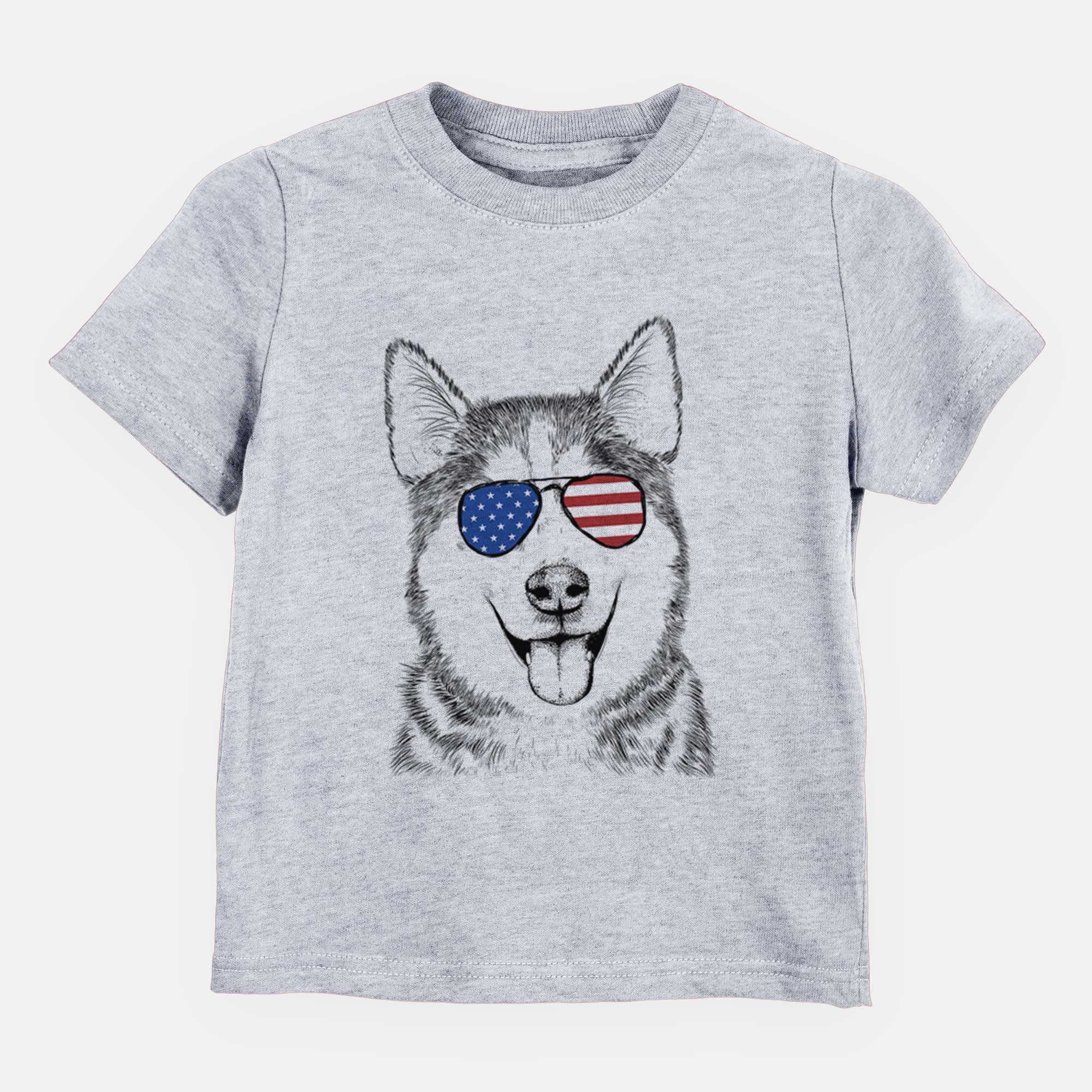 USA Sesi the Siberian Husky - Kids/Youth/Toddler Shirt