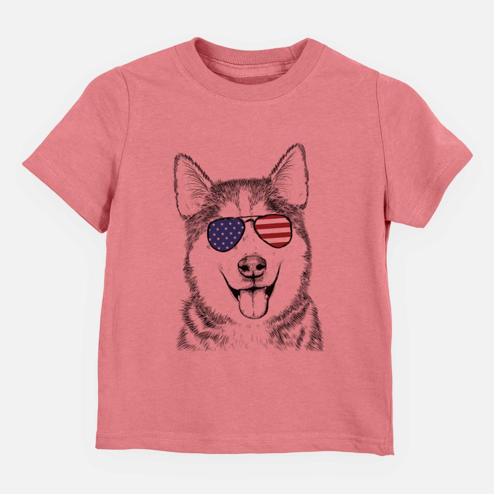 USA Sesi the Siberian Husky - Kids/Youth/Toddler Shirt