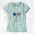 USA Sharpy the Shar Pei - Women's Perfect V-neck Shirt