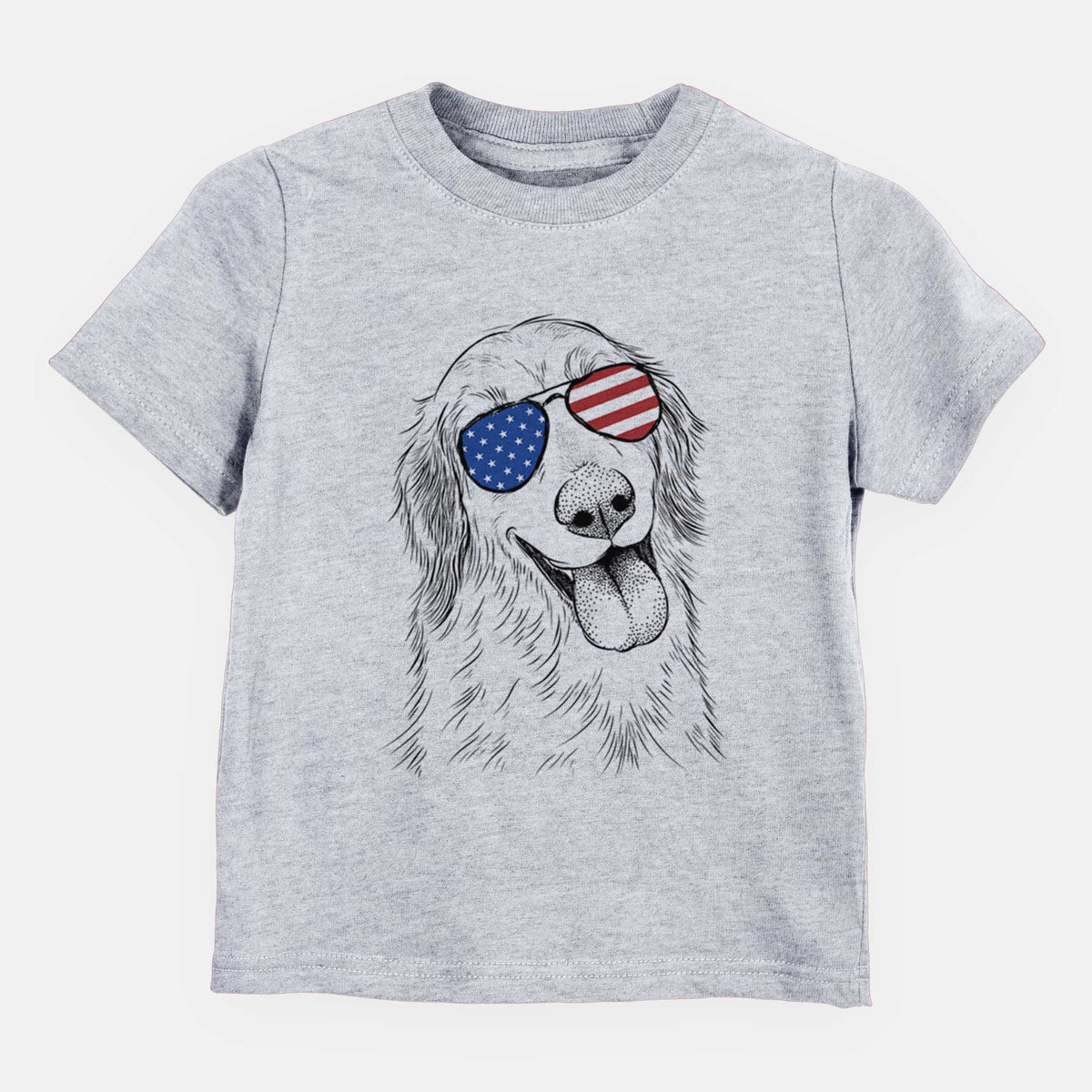 USA Shelby the Golden Retriever - Kids/Youth/Toddler Shirt