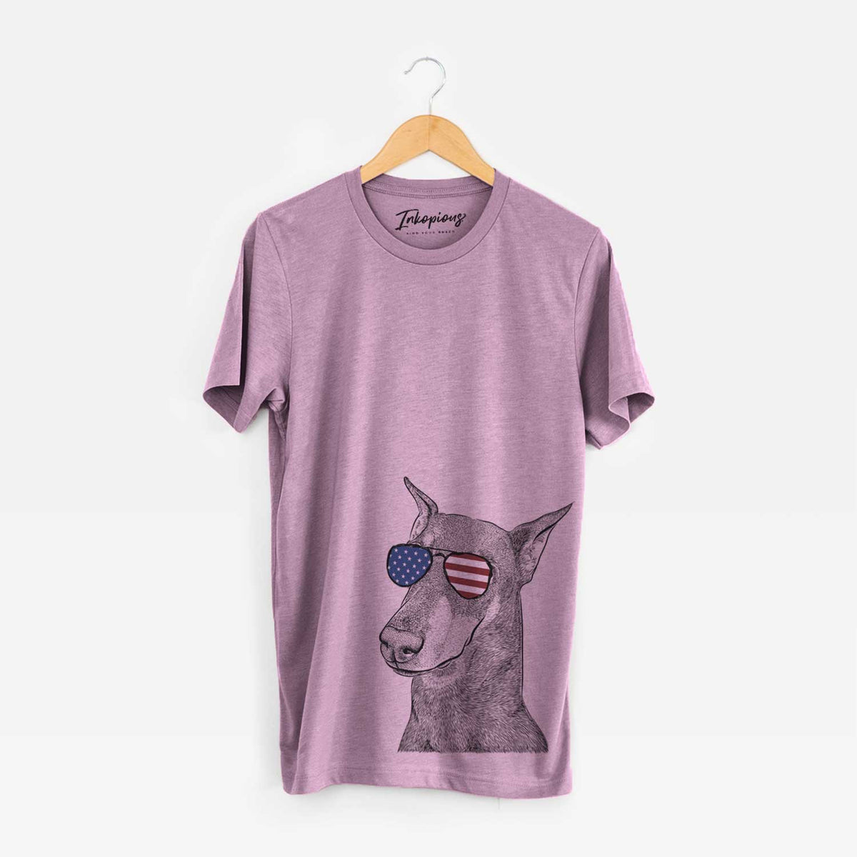 USA Shelby the Doberman Pinscher - Unisex Crewneck