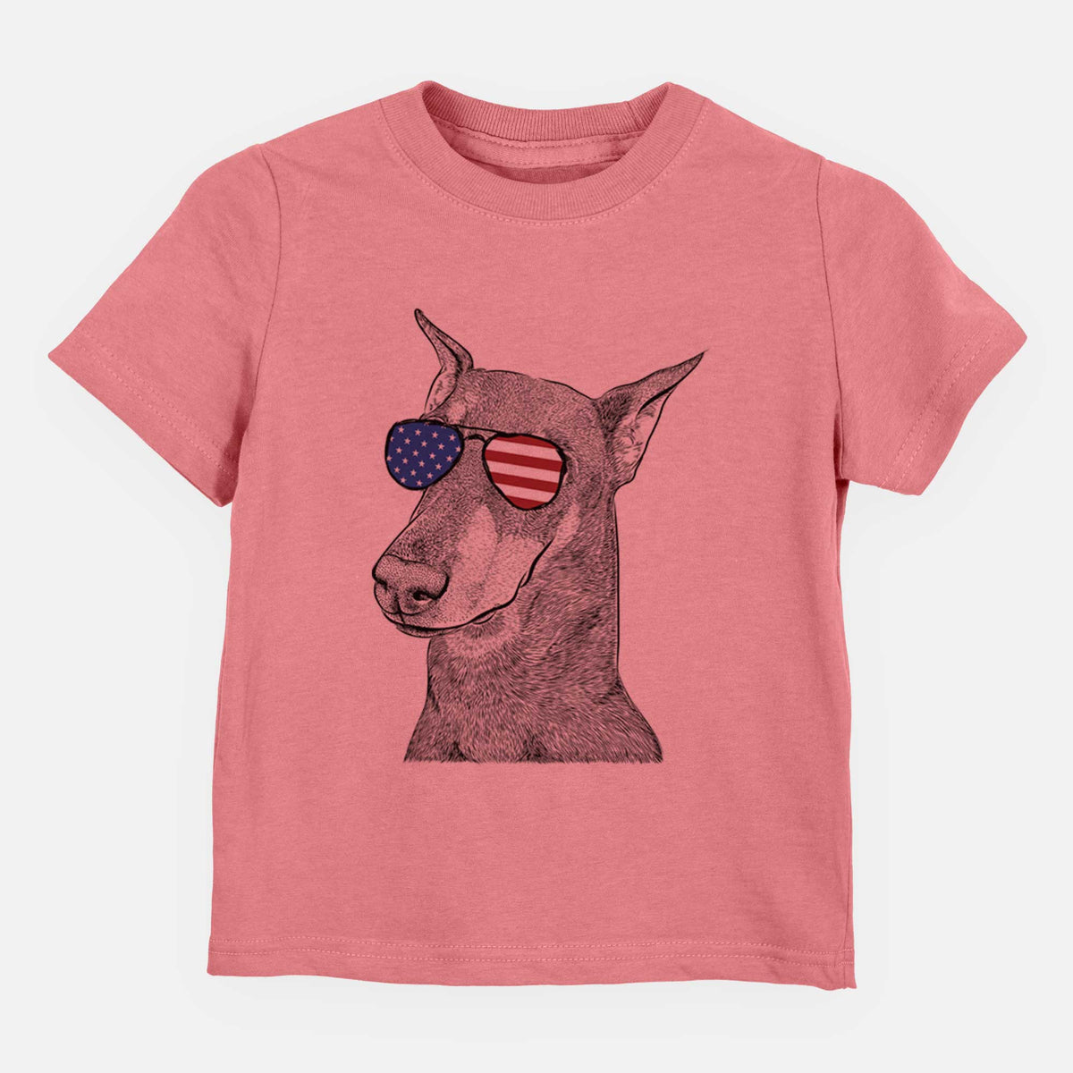 USA Shelby the Doberman Pinscher - Kids/Youth/Toddler Shirt