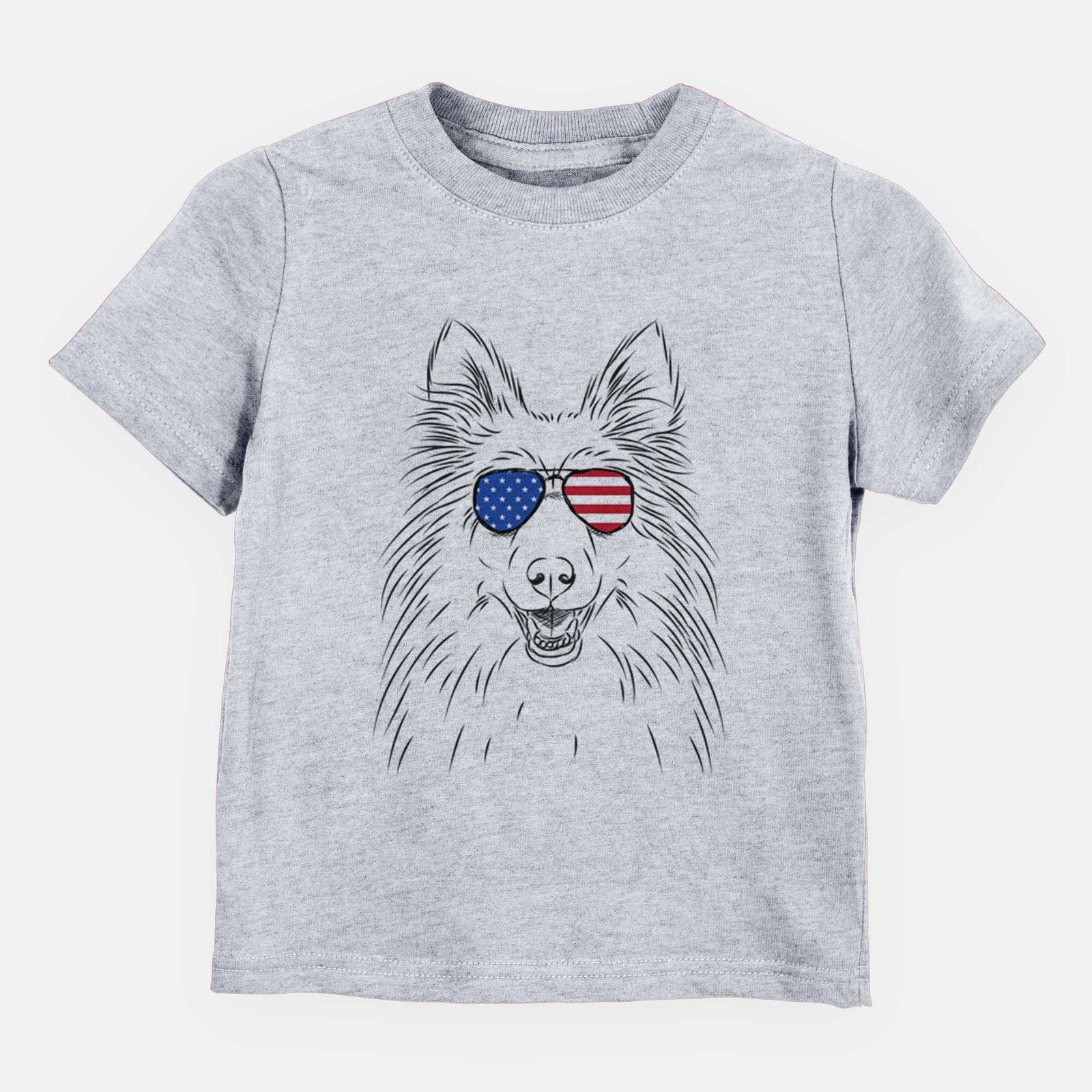 USA Sheldon the Shetland Sheepdog - Kids/Youth/Toddler Shirt