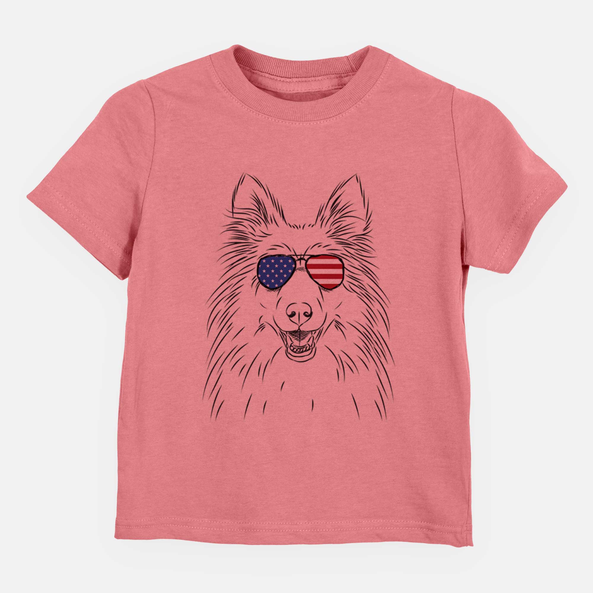 USA Sheldon the Shetland Sheepdog - Kids/Youth/Toddler Shirt