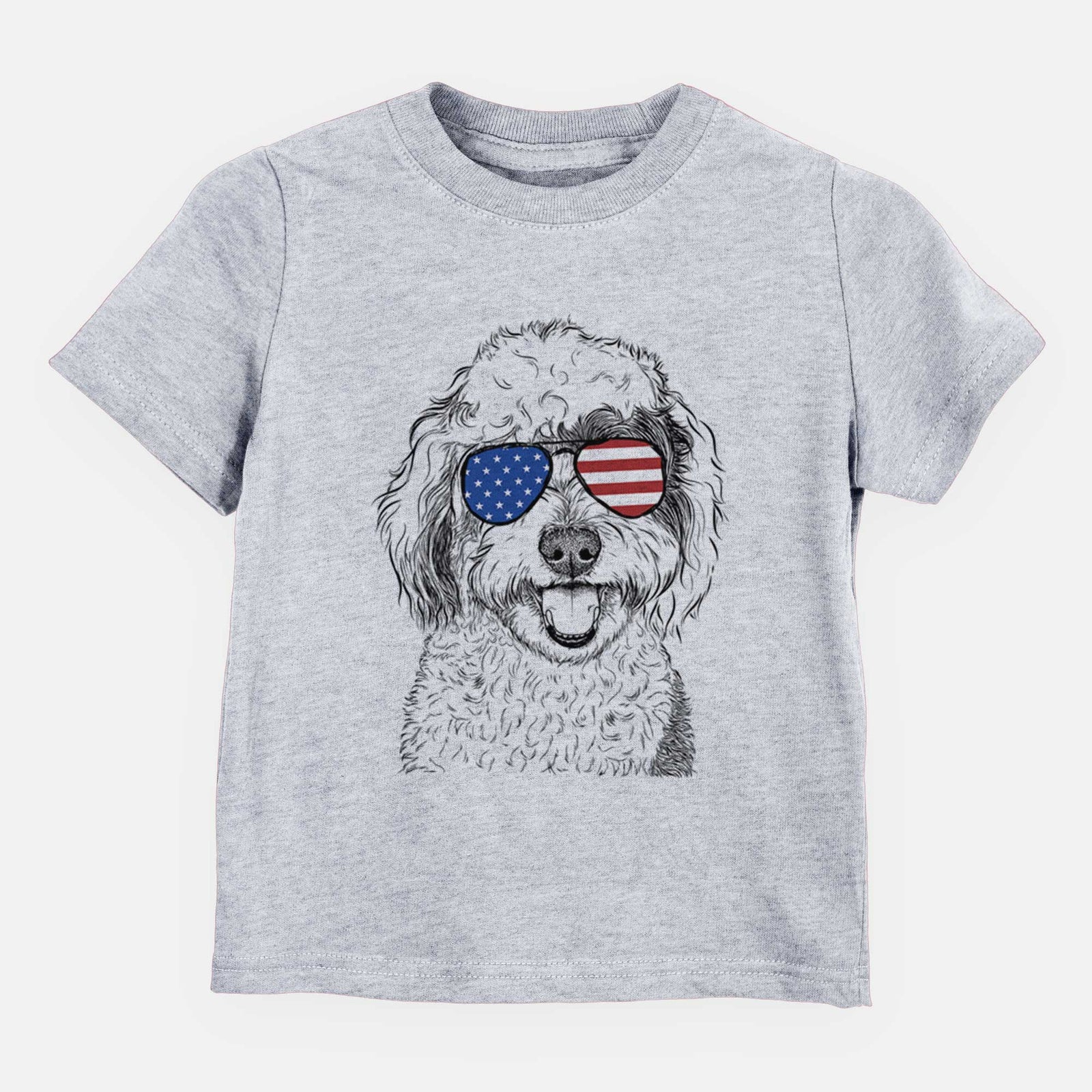 USA Sherlock the Sheepadoodle - Kids/Youth/Toddler Shirt