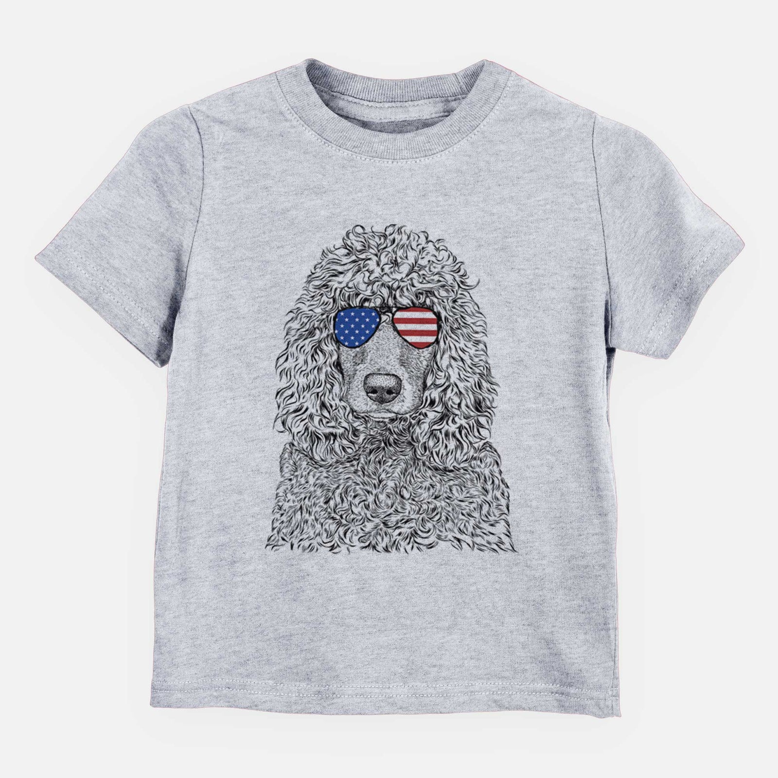 USA Shilo the Irish Water Spaniel - Kids/Youth/Toddler Shirt