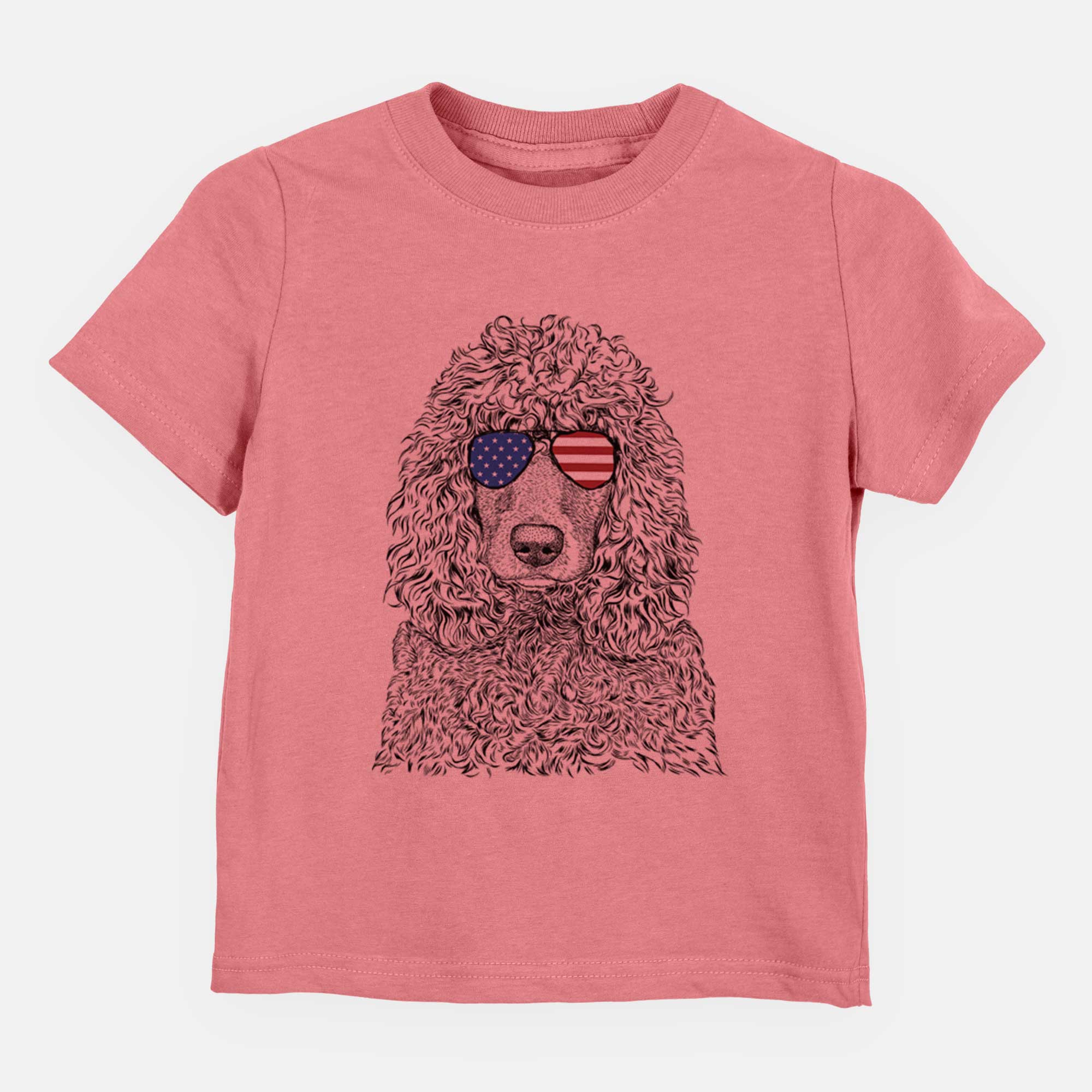 USA Shilo the Irish Water Spaniel - Kids/Youth/Toddler Shirt