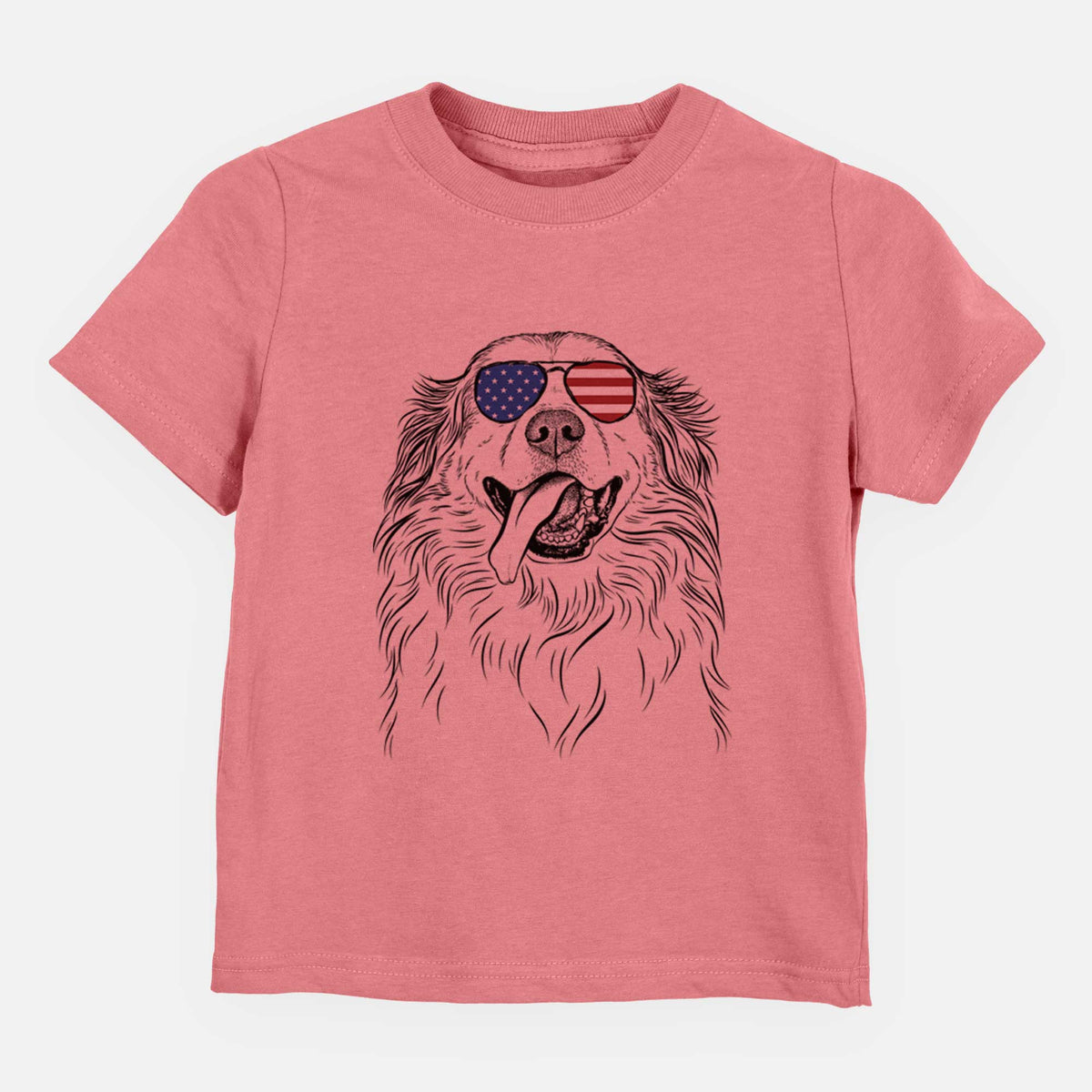 USA Shooter the Golden Retriever - Kids/Youth/Toddler Shirt