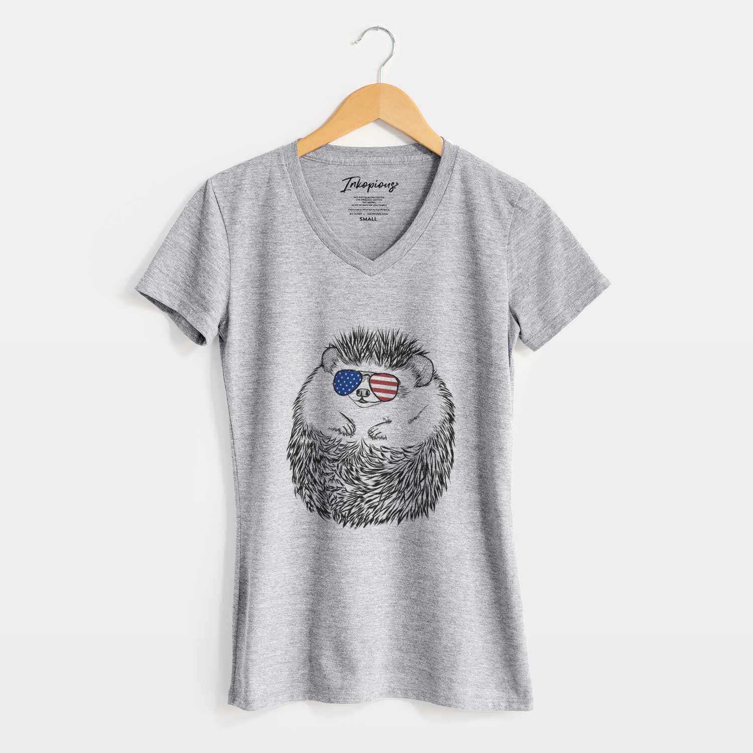 USA Sid the Hedgehog - Women's Perfect V-neck Shirt