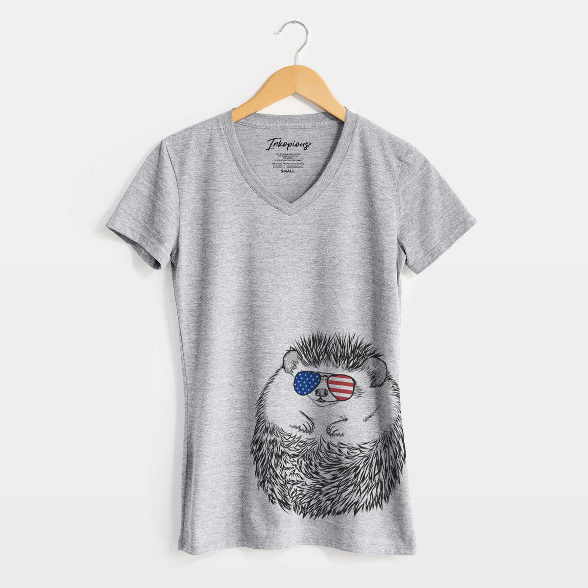USA Sid the Hedgehog - Women's Perfect V-neck Shirt