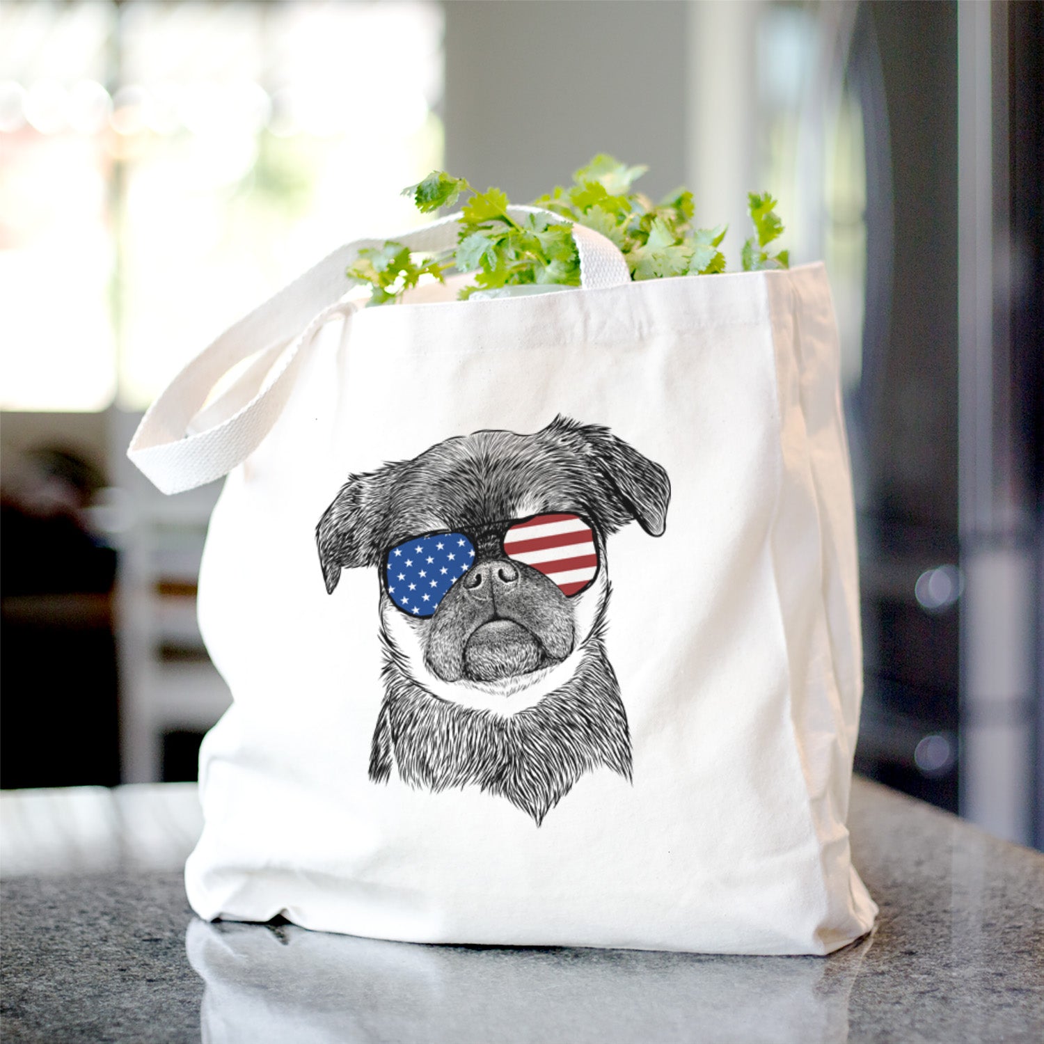 Simone the Brussels Griffon - Tote Bag