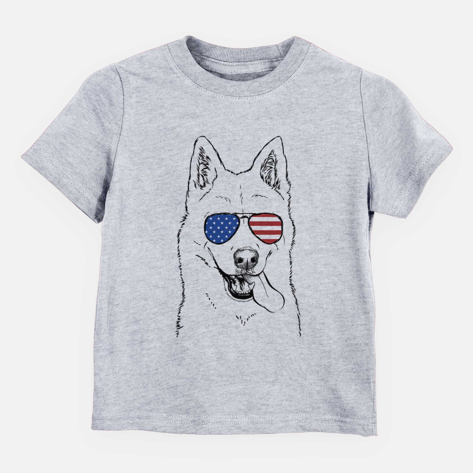 USA Sinatra  the Siberian Husky - Kids/Youth/Toddler Shirt