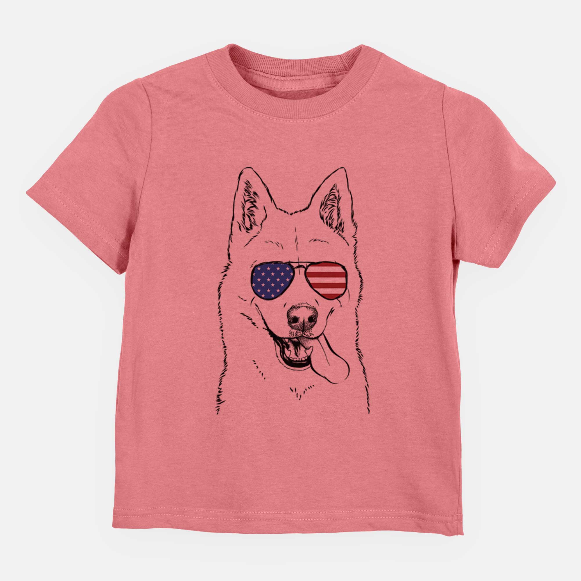 USA Sinatra  the Siberian Husky - Kids/Youth/Toddler Shirt