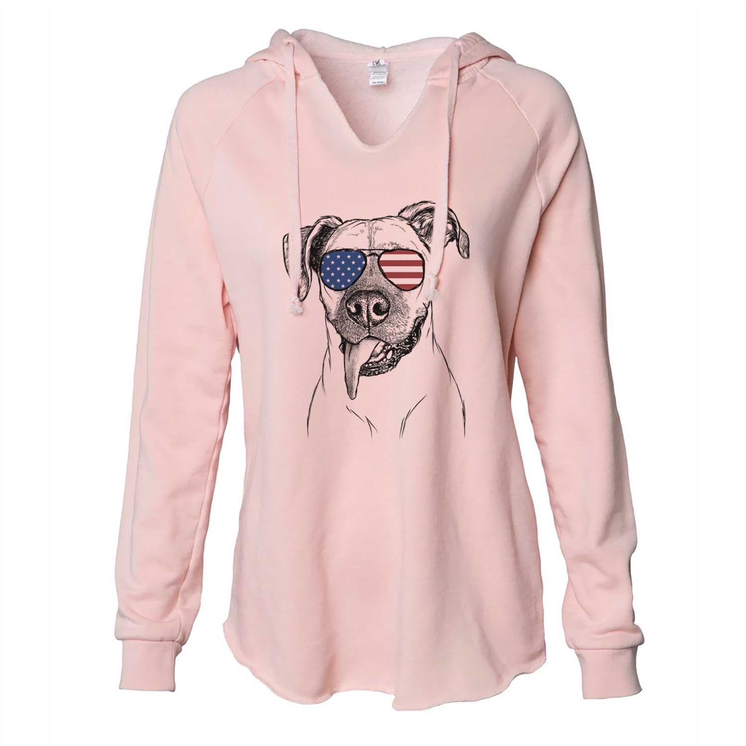 USA Sir Jake the Boxer - Cali Wave Hooded Sweatshirt