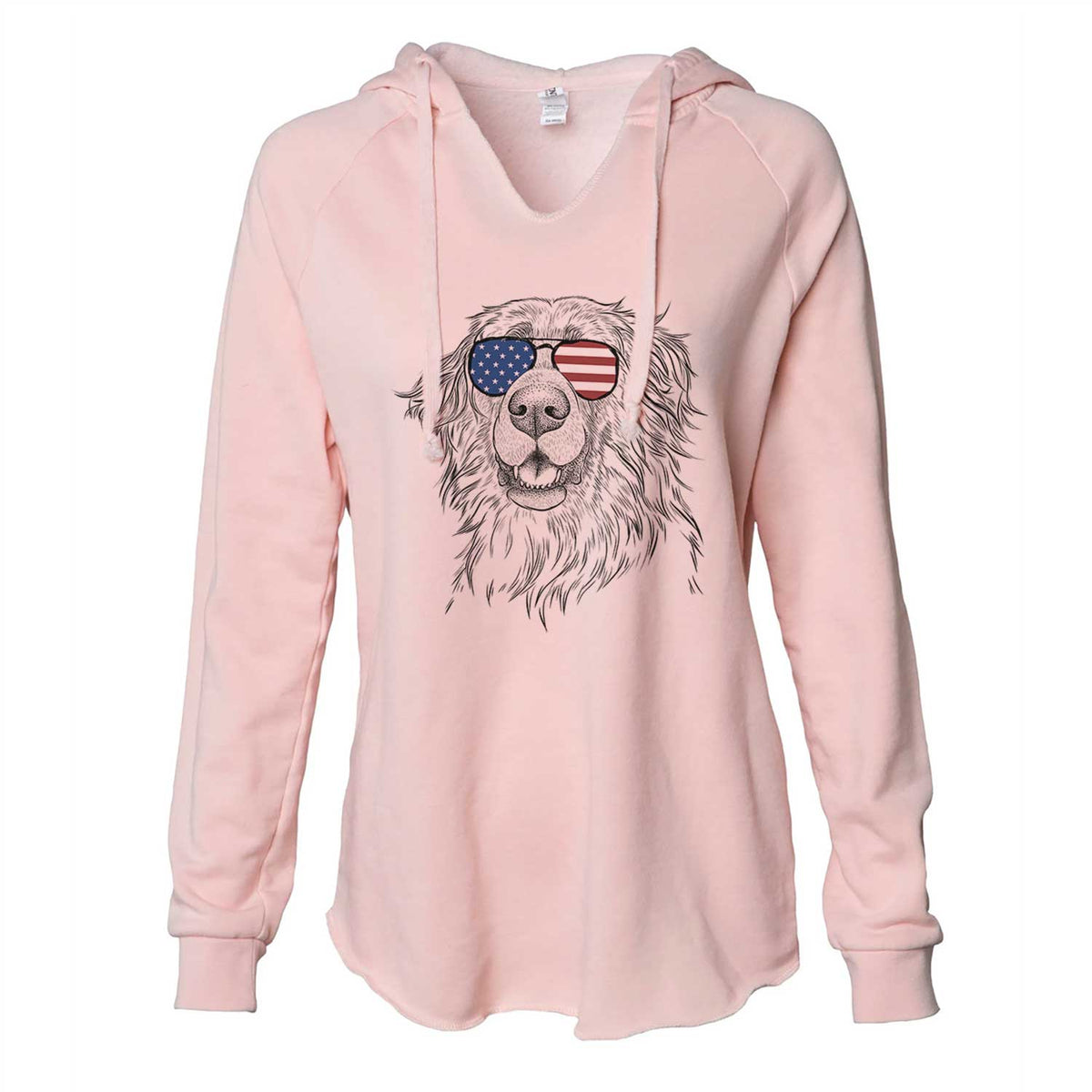 USA Siri the Leonberger - Cali Wave Hooded Sweatshirt