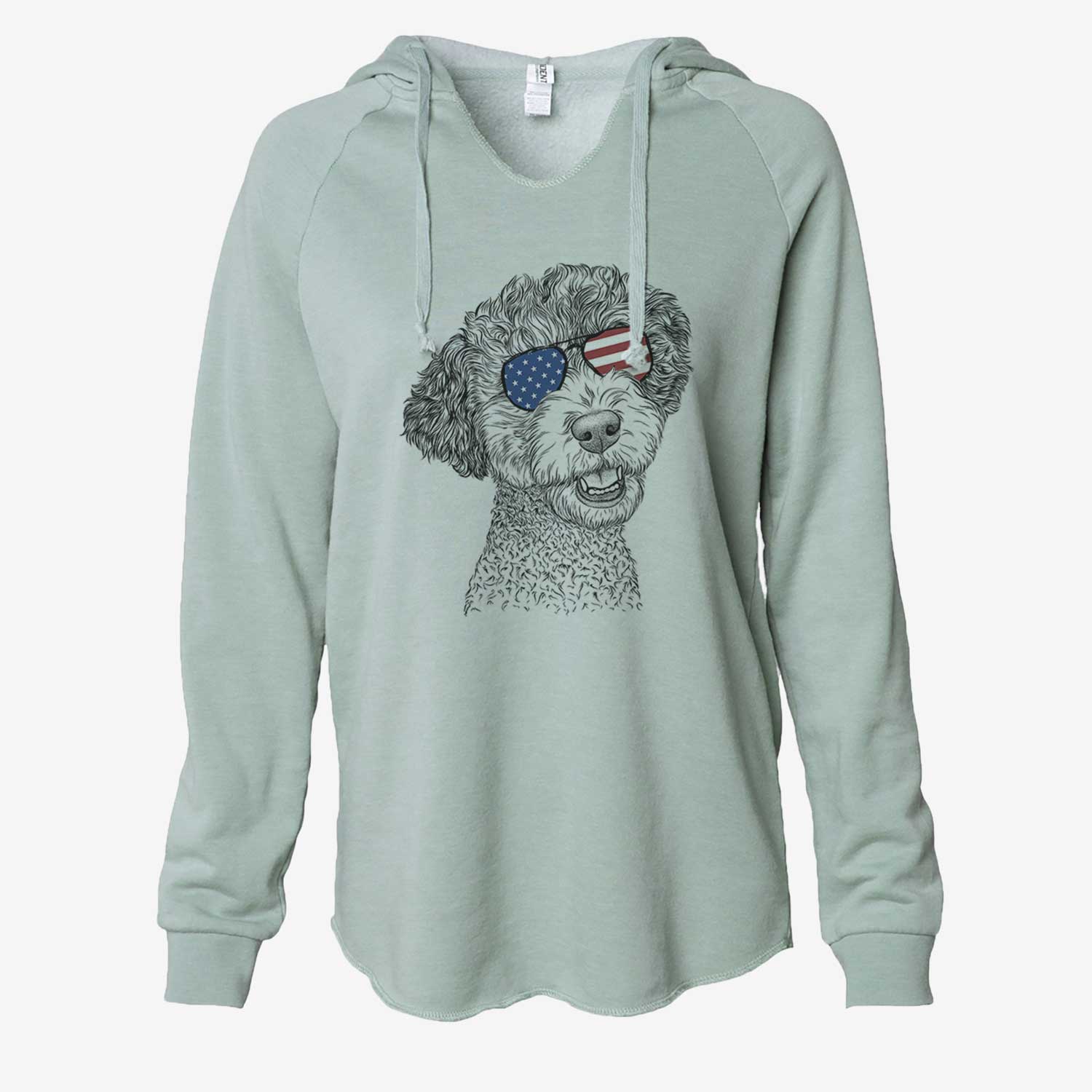 USA Skipper the Twoodle - Cali Wave Hooded Sweatshirt