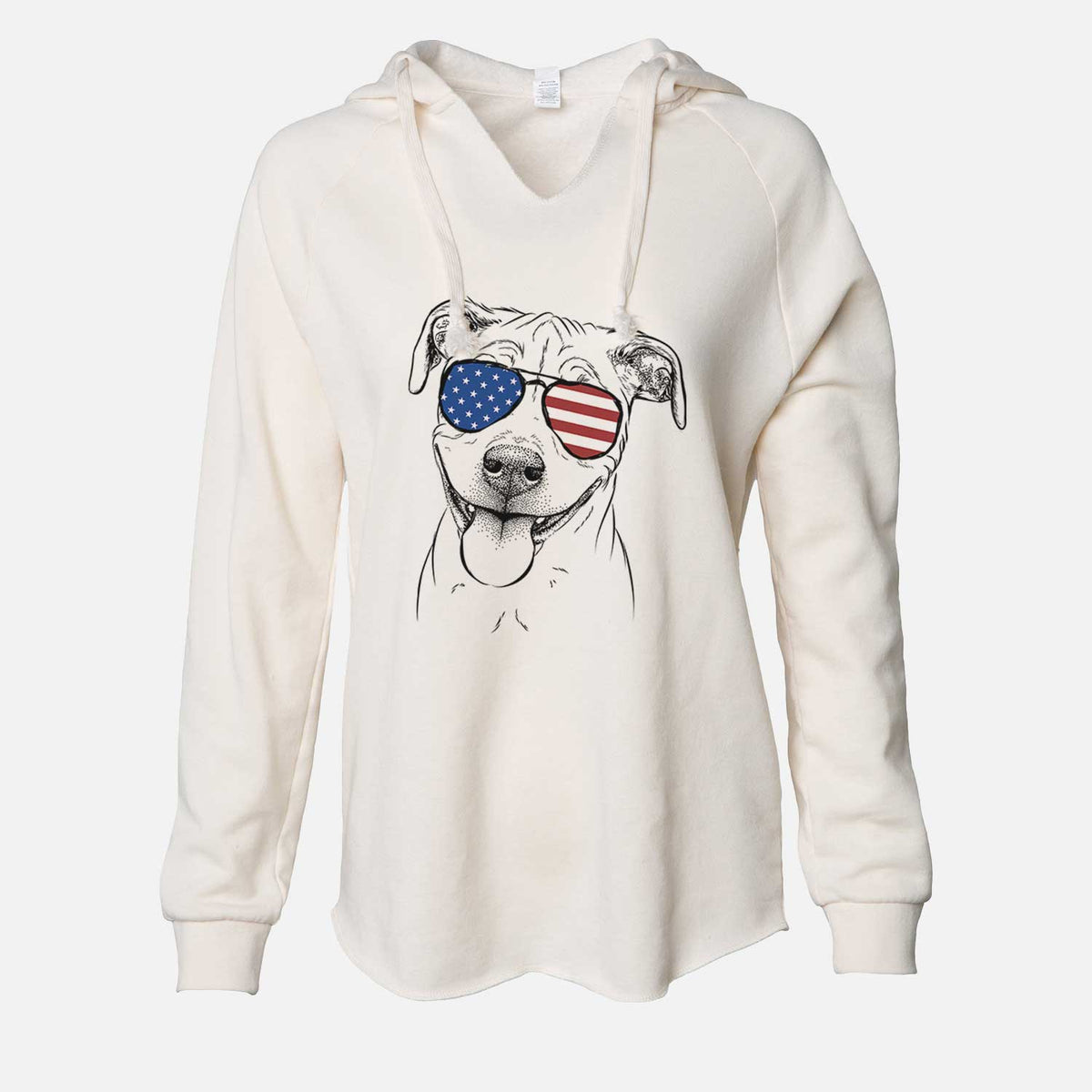 USA Skye the Pitweiler - Cali Wave Hooded Sweatshirt