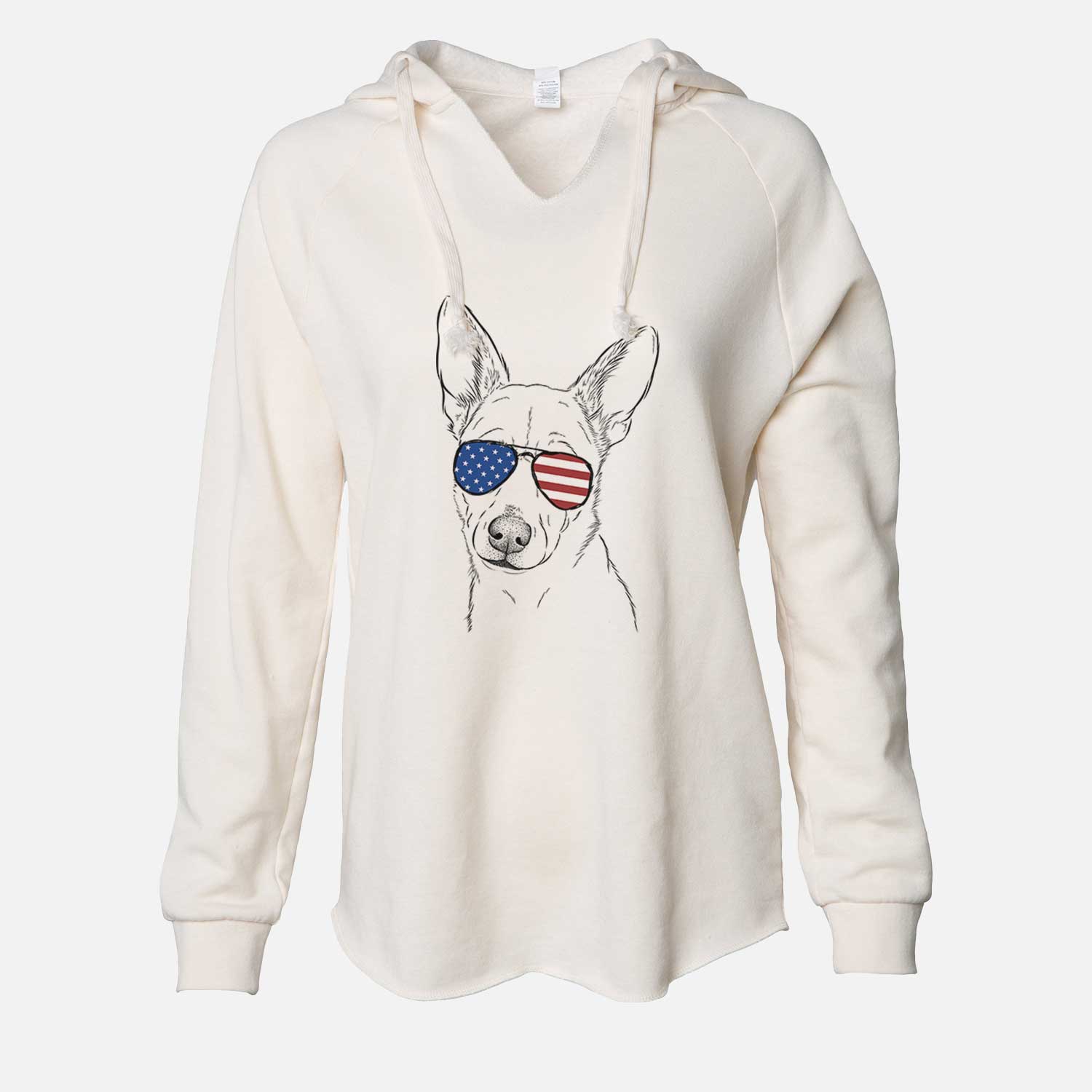 USA Sooner the Huskimo - Cali Wave Hooded Sweatshirt