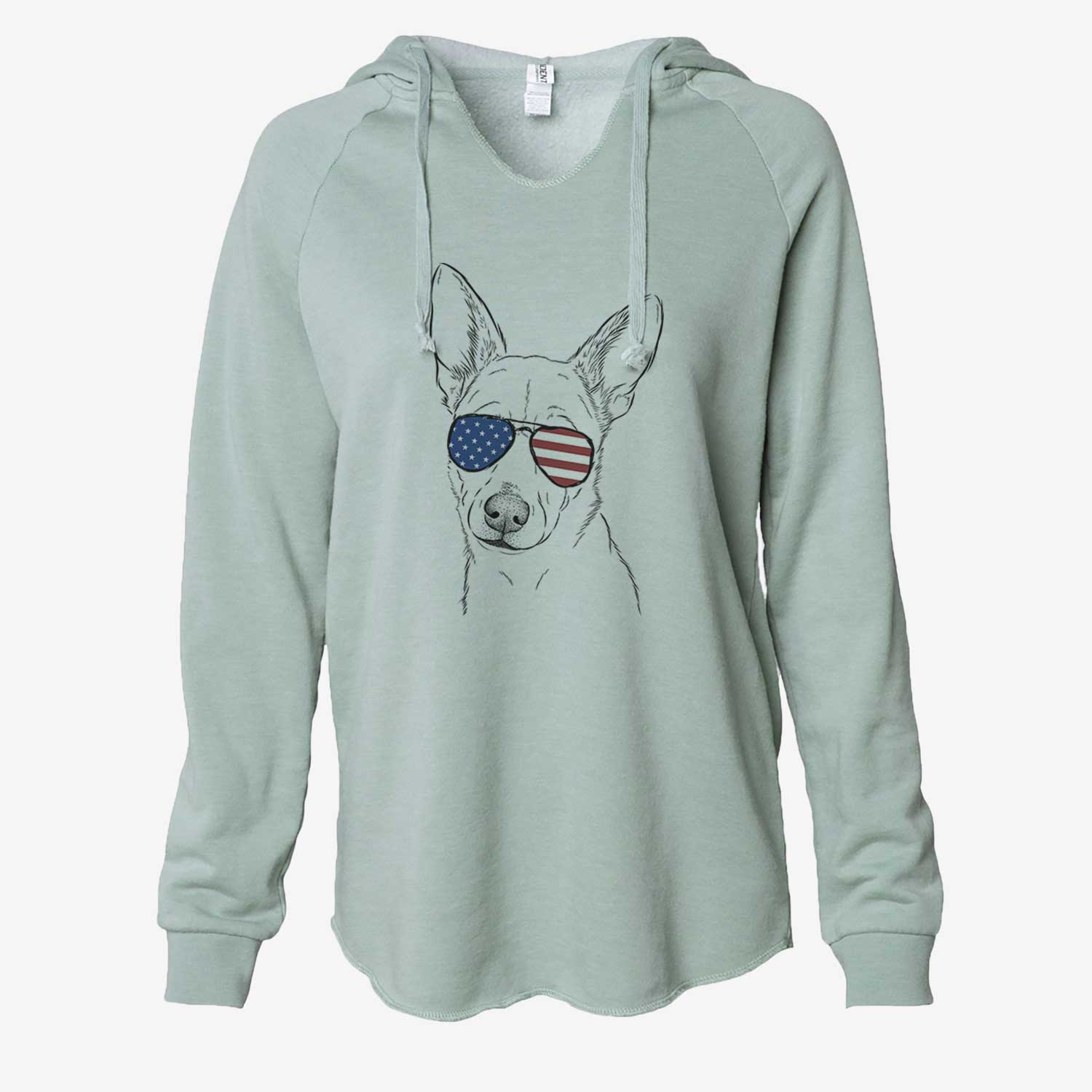 USA Sooner the Huskimo - Cali Wave Hooded Sweatshirt