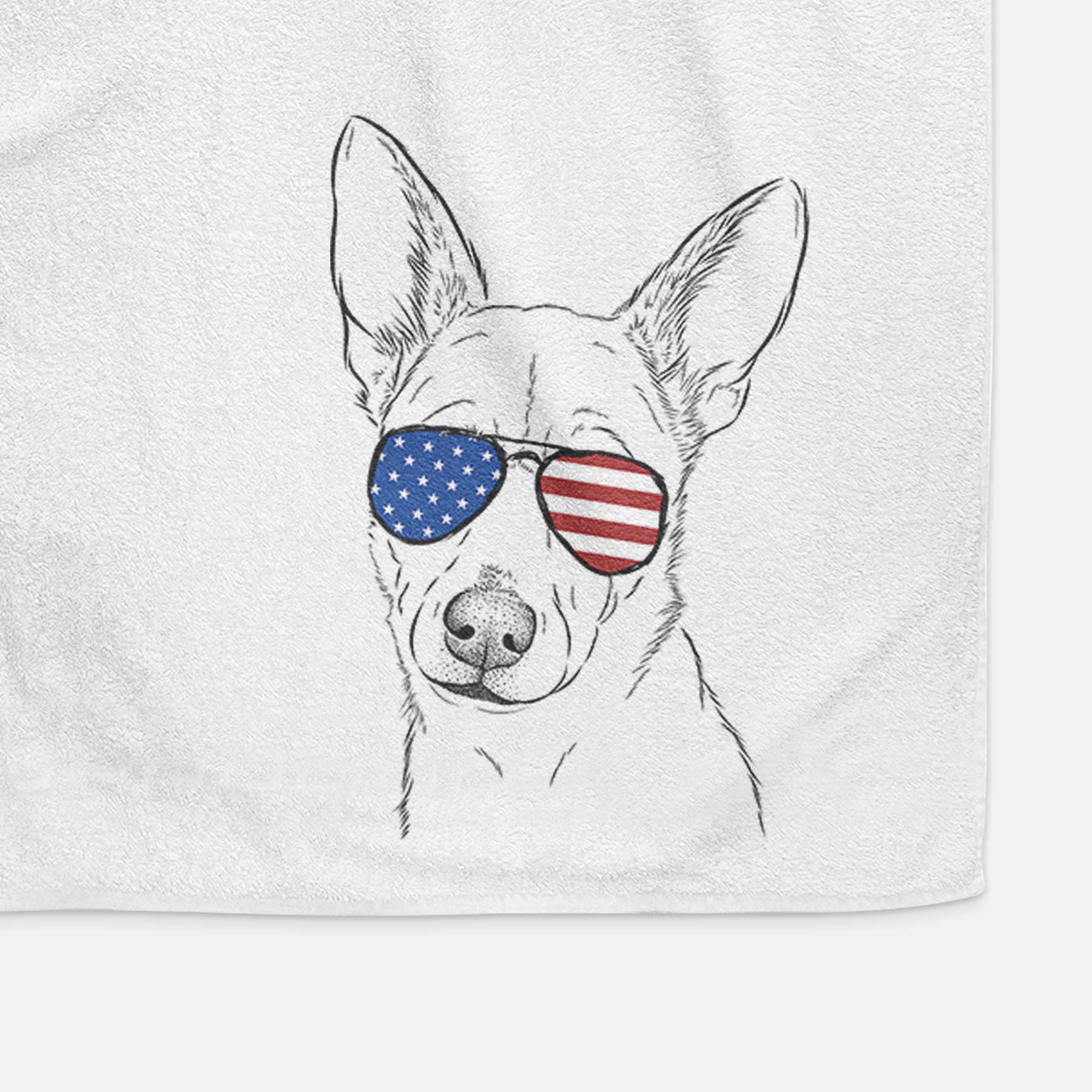 Sooner the Huskimo Decorative Hand Towel